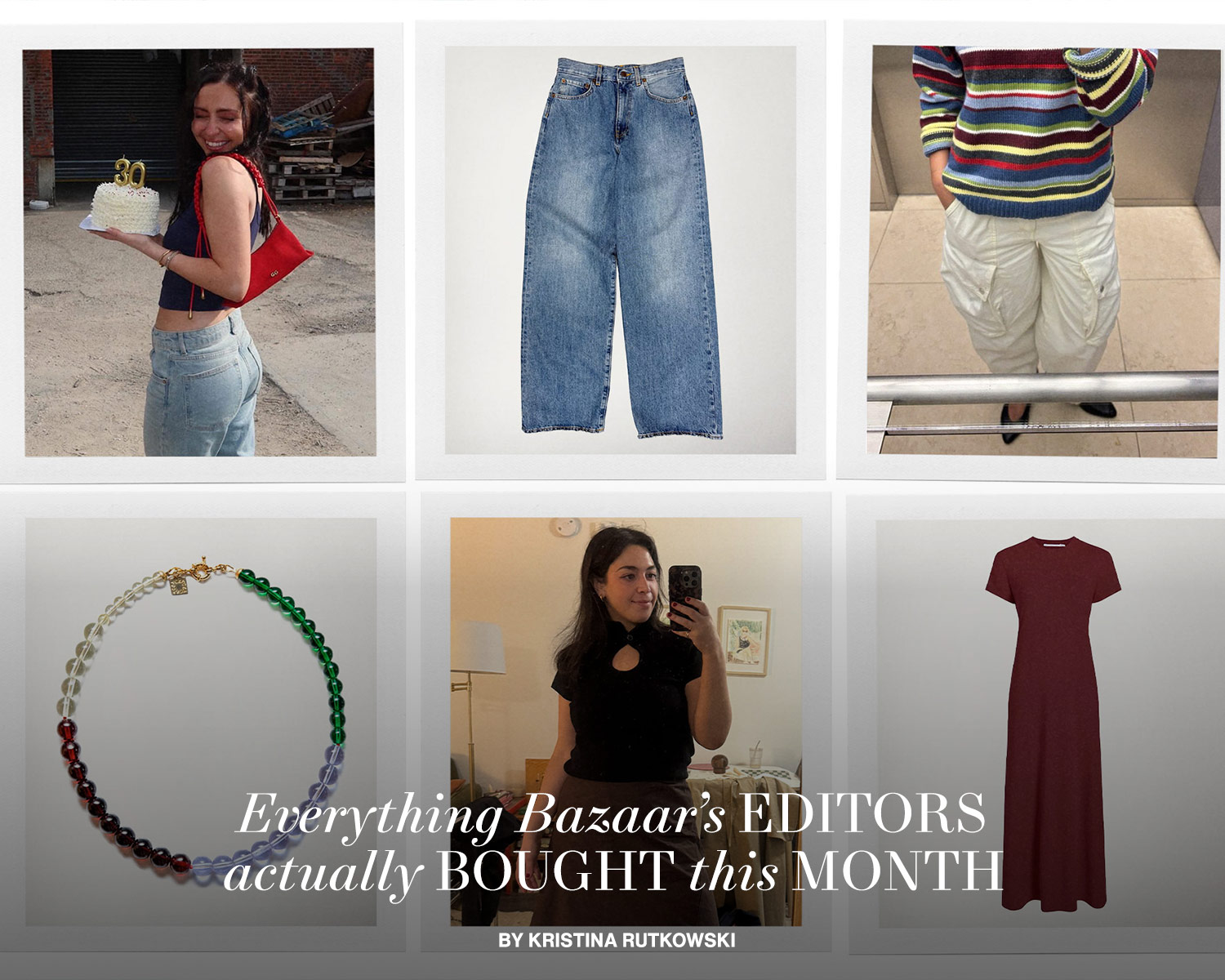 What Bazaar Editors Actually Bought This Month