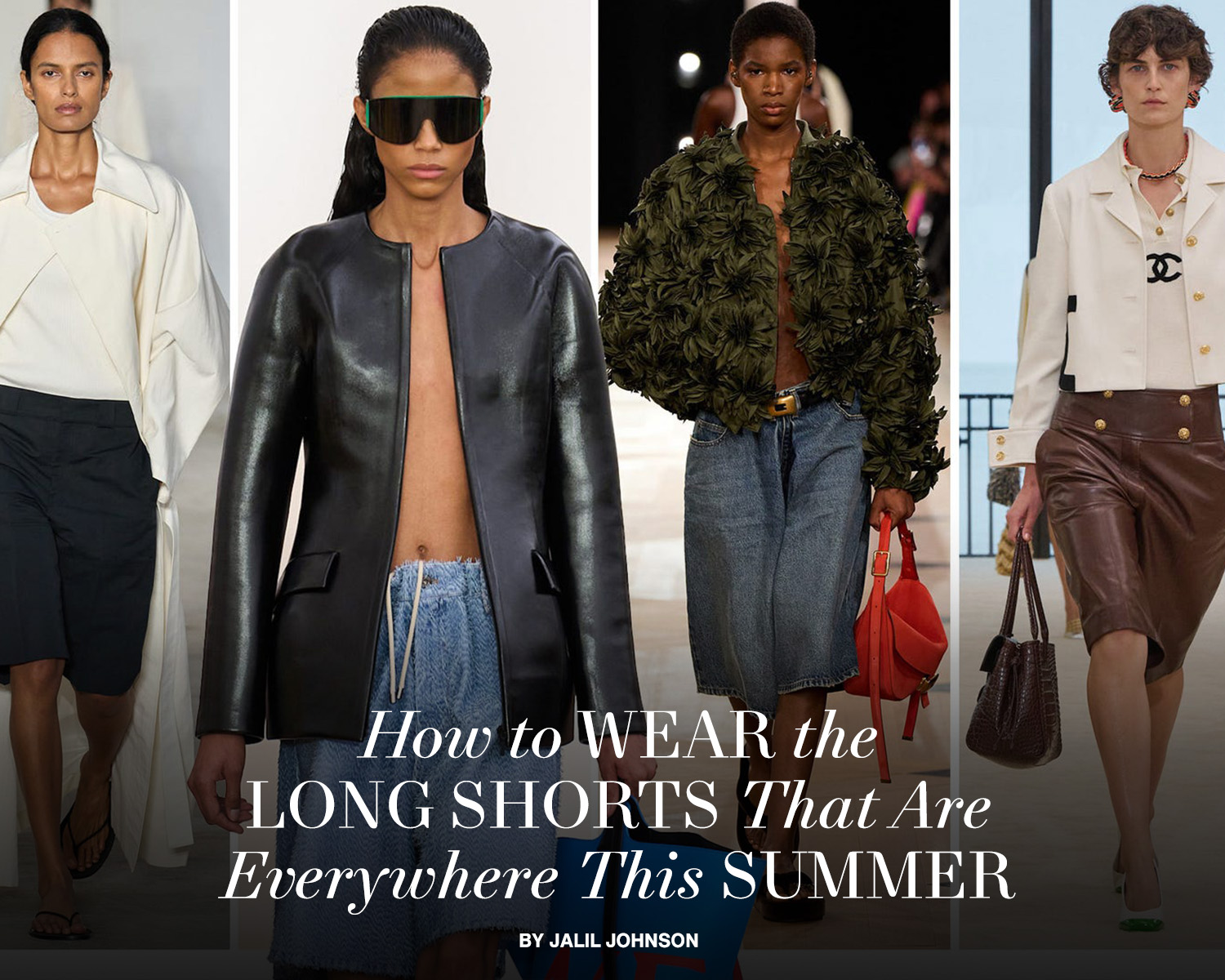 How to Wear the Long Shorts That Are Everywhere This Summer