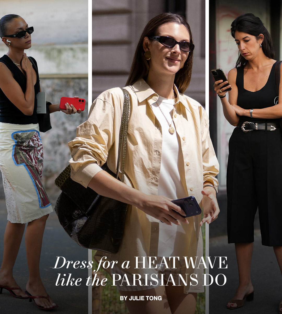 The French-Girl Guide to Dressing During a Heat Wave