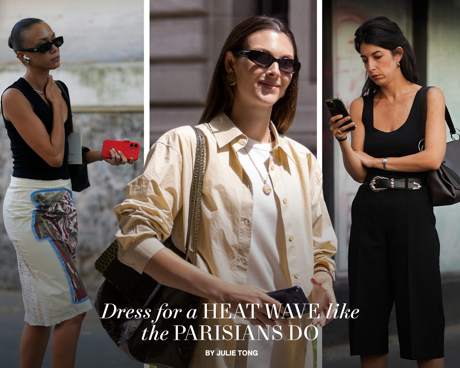 The French-Girl Guide to Dressing During a Heat Wave