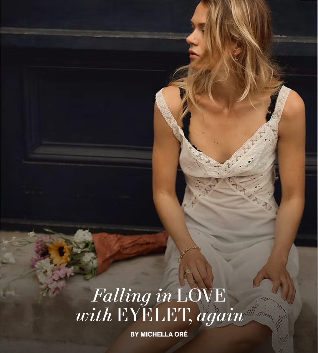 Eyelet Is Having a Moment—How to Shop Summer’s Breakout Trend