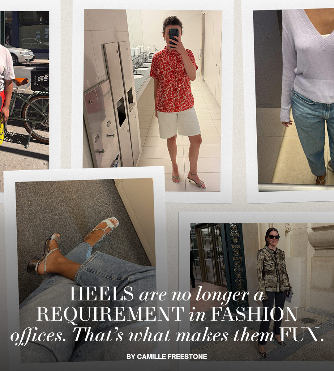 Heels Are No Longer a Requirement in Fashion Offices. That's What Makes Them Fun.