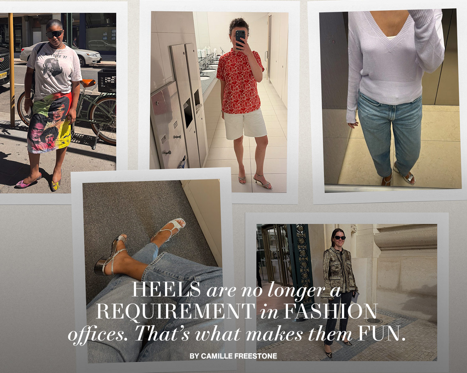 Heels Are No Longer a Requirement in Fashion Offices. That's What Makes Them Fun.
