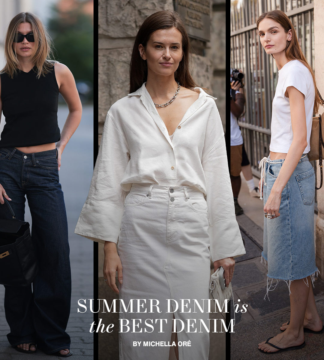 Summer Denim Is the Best Denim—Here’s How to Style It