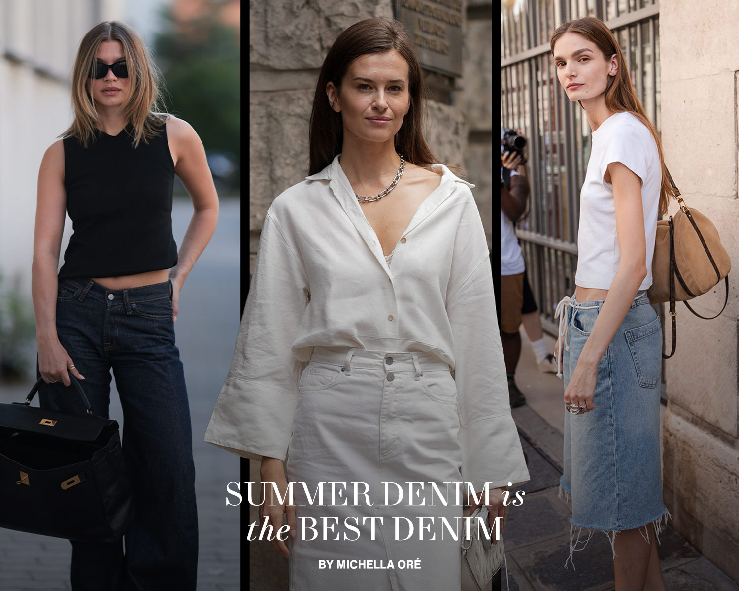 Summer Denim Is the Best Denim—Here’s How to Style It
