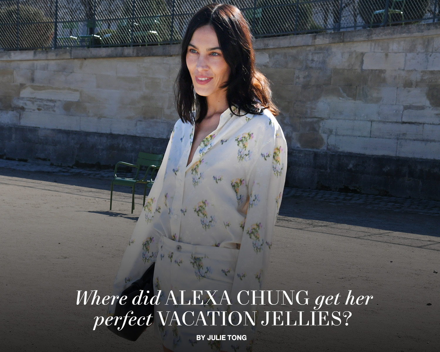 Where Did Alexa Chung Get Her Perfect Vacation Jellies?