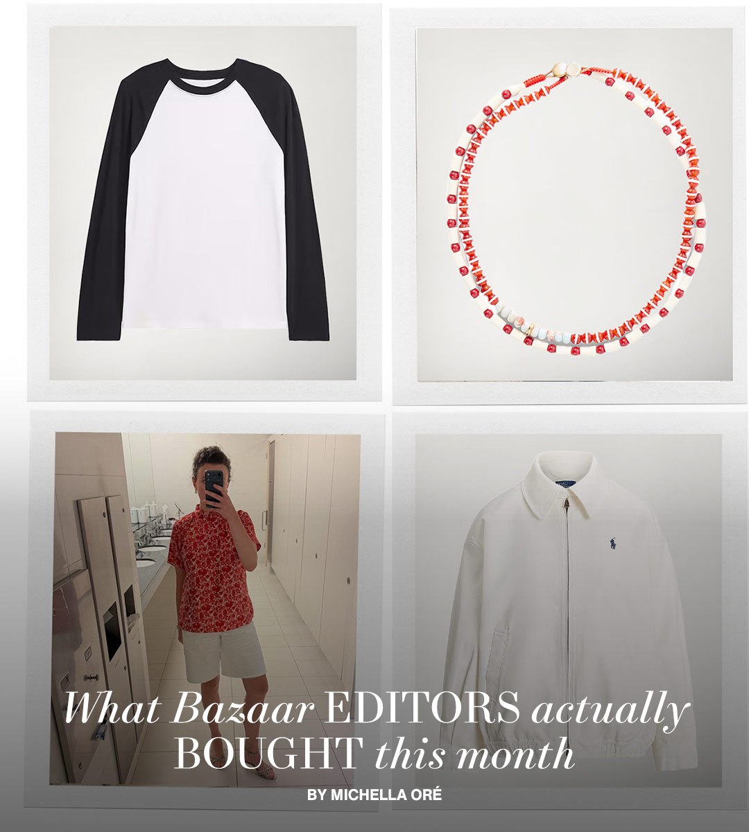 What Bazaar Editors Actually Bought This Month