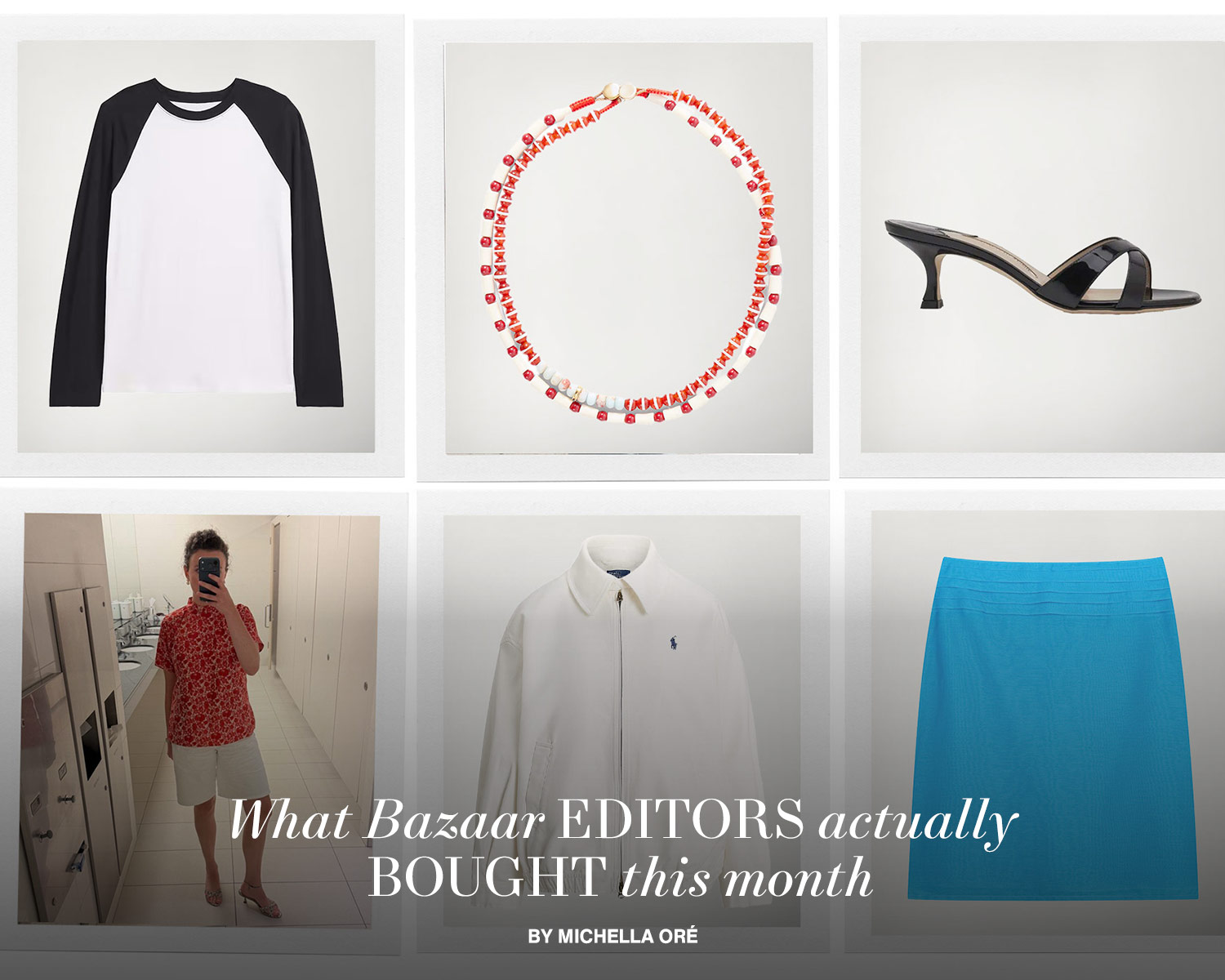 What Bazaar Editors Actually Bought This Month