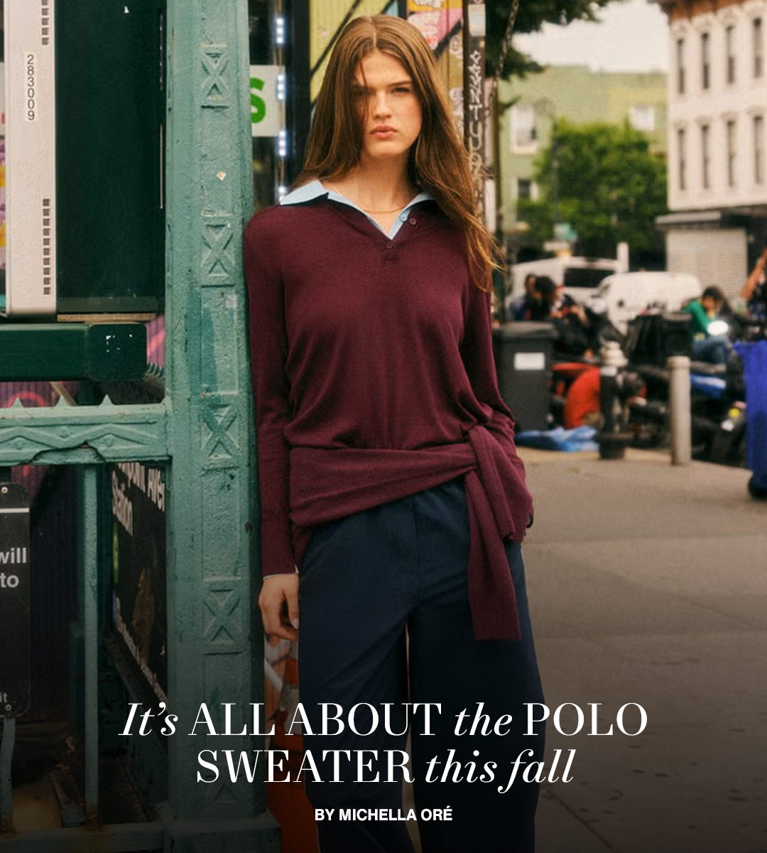 This Preppy Sweater Trend Is Coming for Your Fall Wardrobe