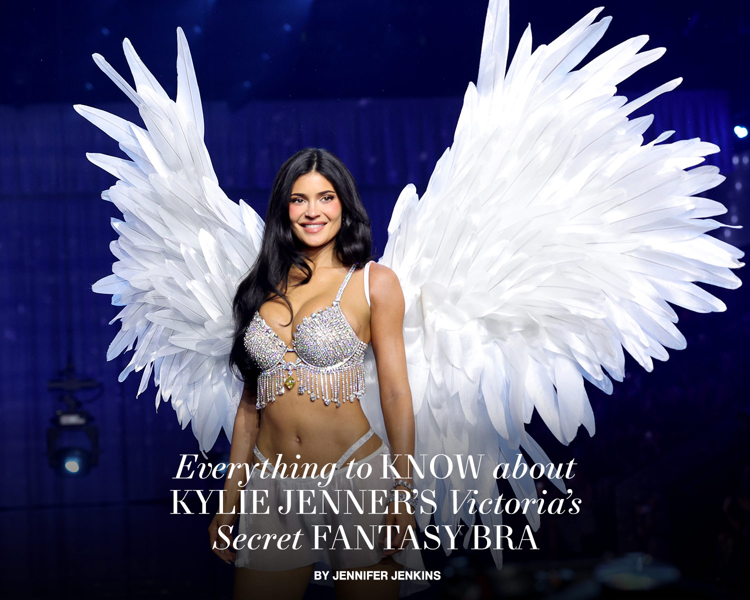 Everything to Know About Kylie Jenner's Victoria’s Secret Fantasy Bra—Including the Special Hidden Detail