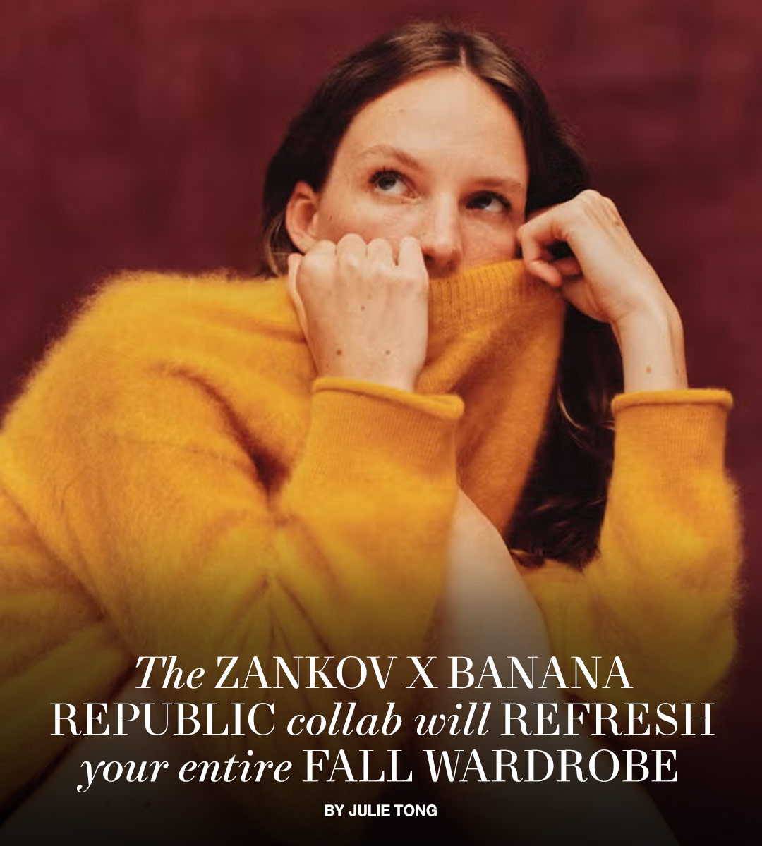 Henry Zankov’s Collab With Banana Republic Will Save Your Fall Wardrobe