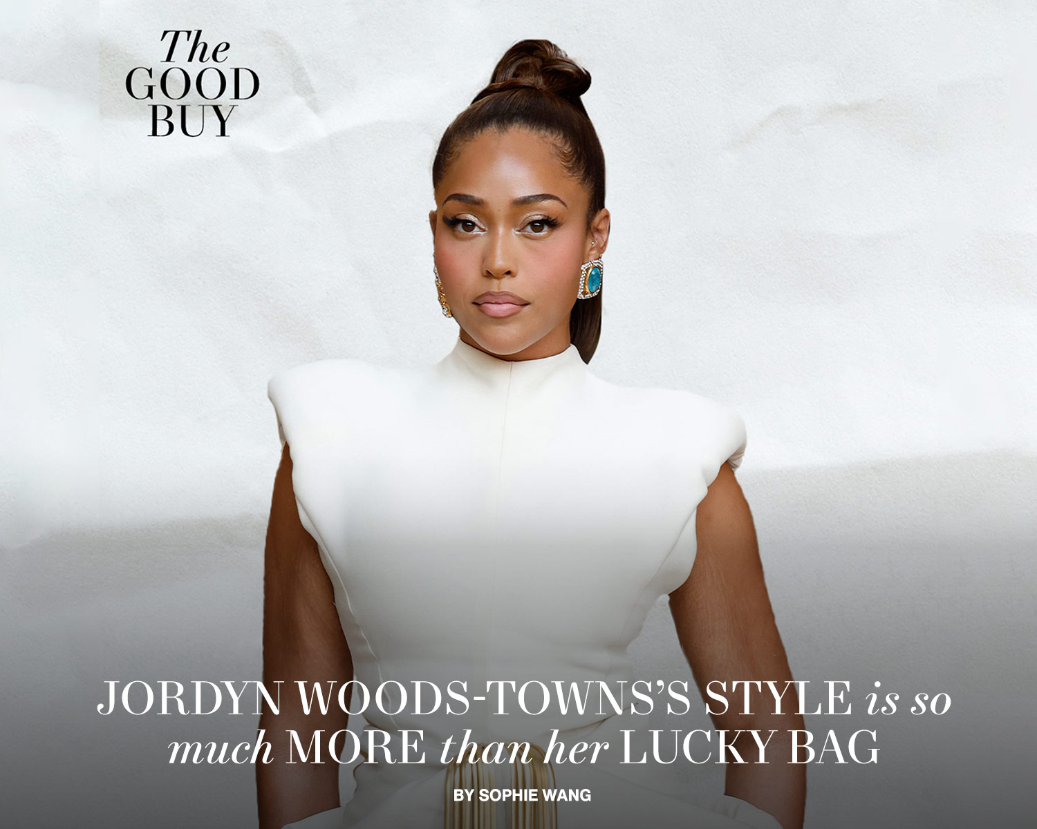 Jordyn Woods-Towns’s Style Is So Much More Than Her Lucky Bag