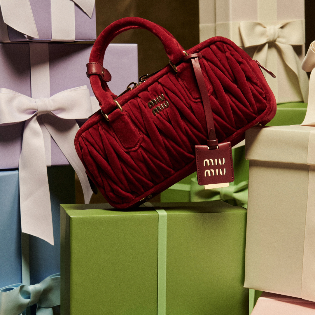 The festive wardrobe according to Miu Miu.