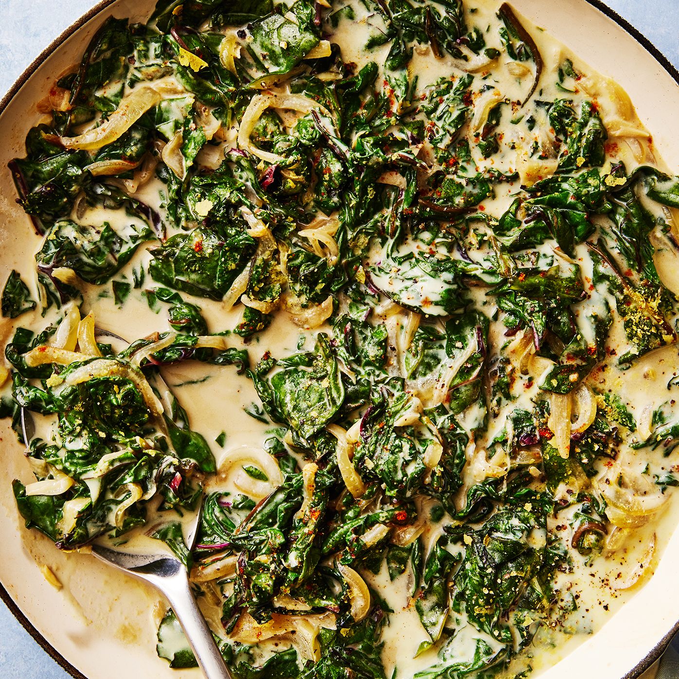 Even The Pickiest of Eaters Will Love These One-Pot Creamy Vegan Greens