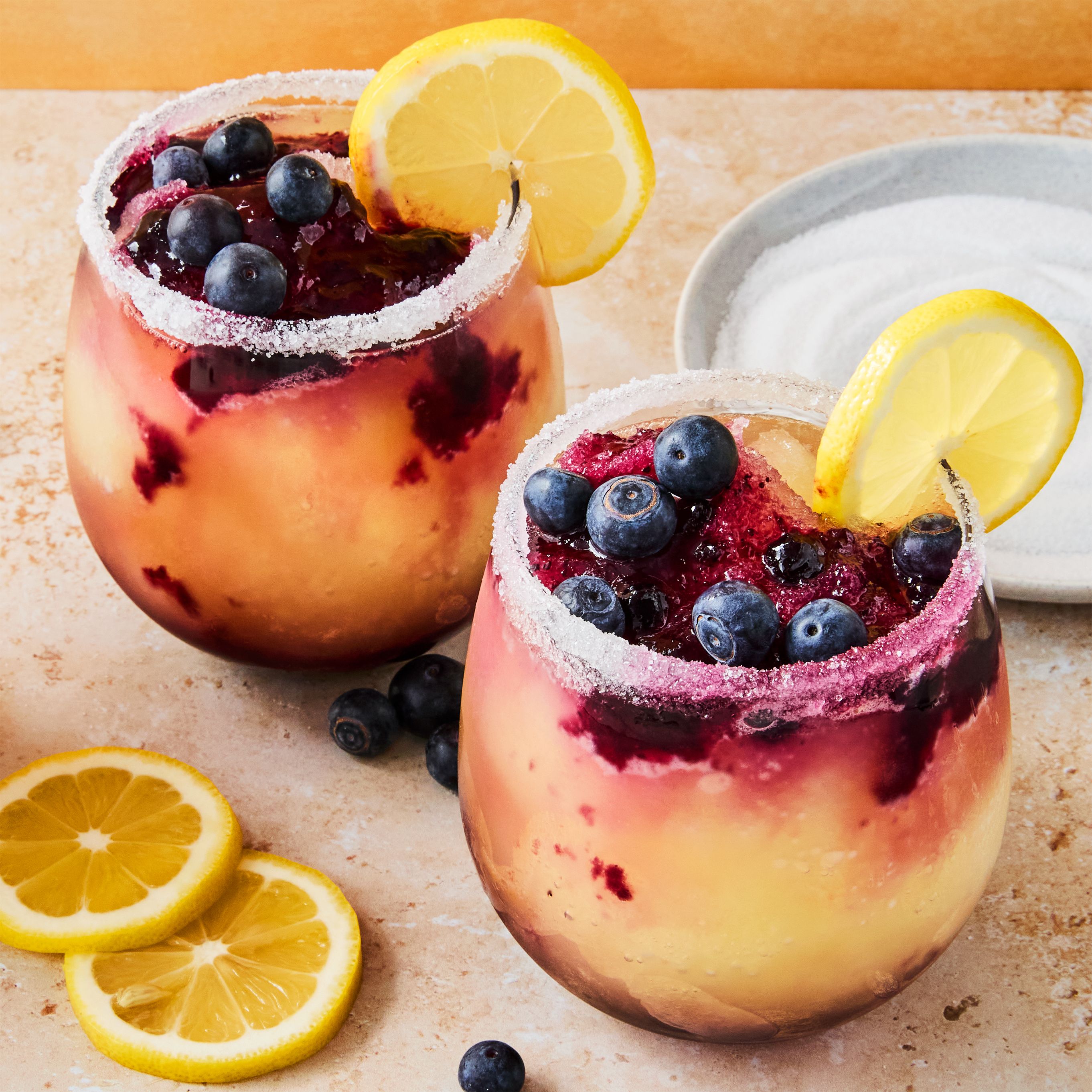Forget Frozen Margs—Blueberry Lemon Drop Slushies Are The Only Thing I Want This Spring