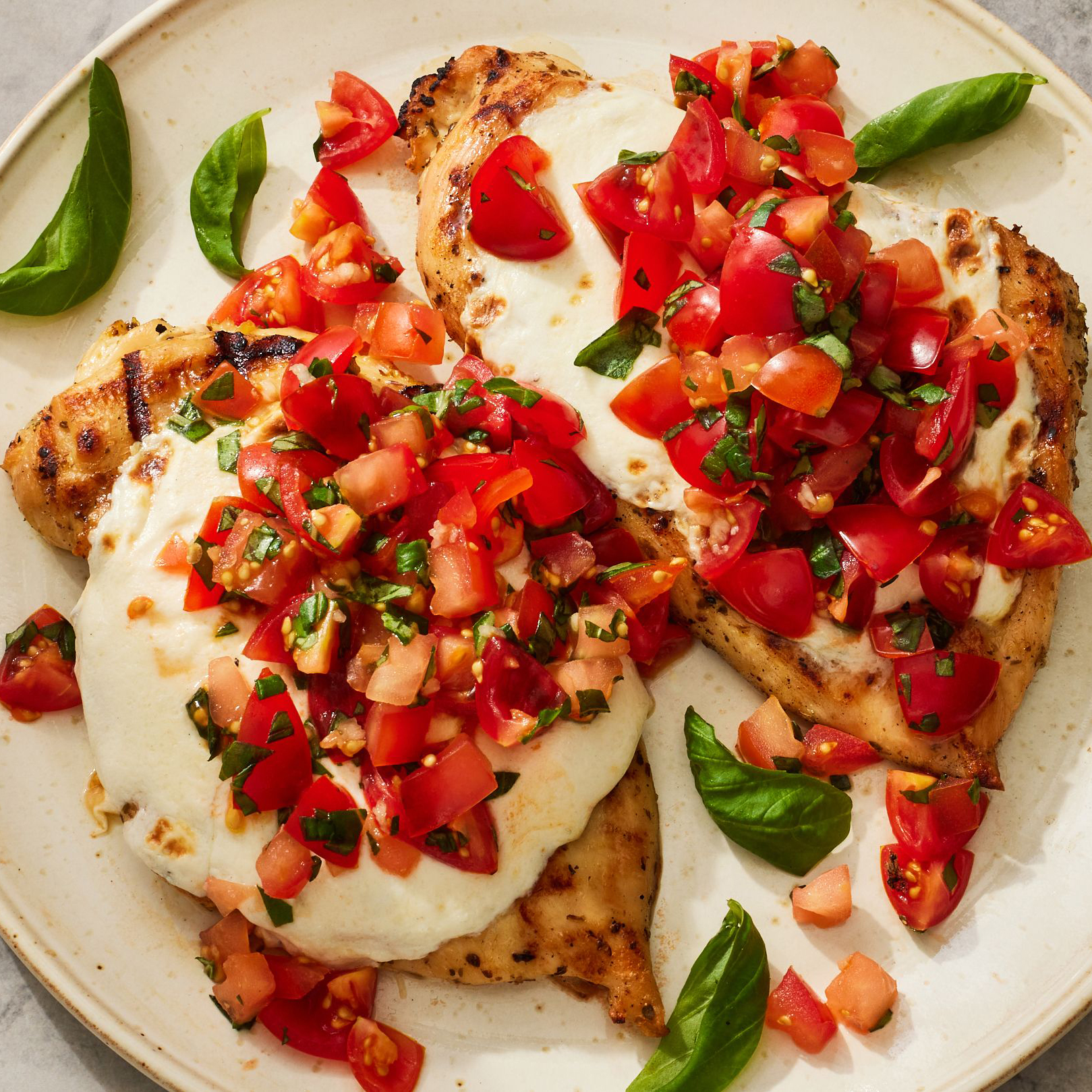 This Grilled Chicken Is The Best Use Of Homemade Bruschetta