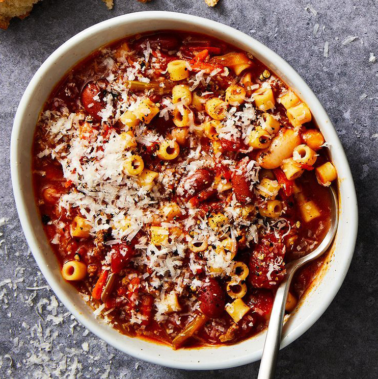 This Recipe For Olive Garden's Pasta E Fagioli Is An Exact Copycat
