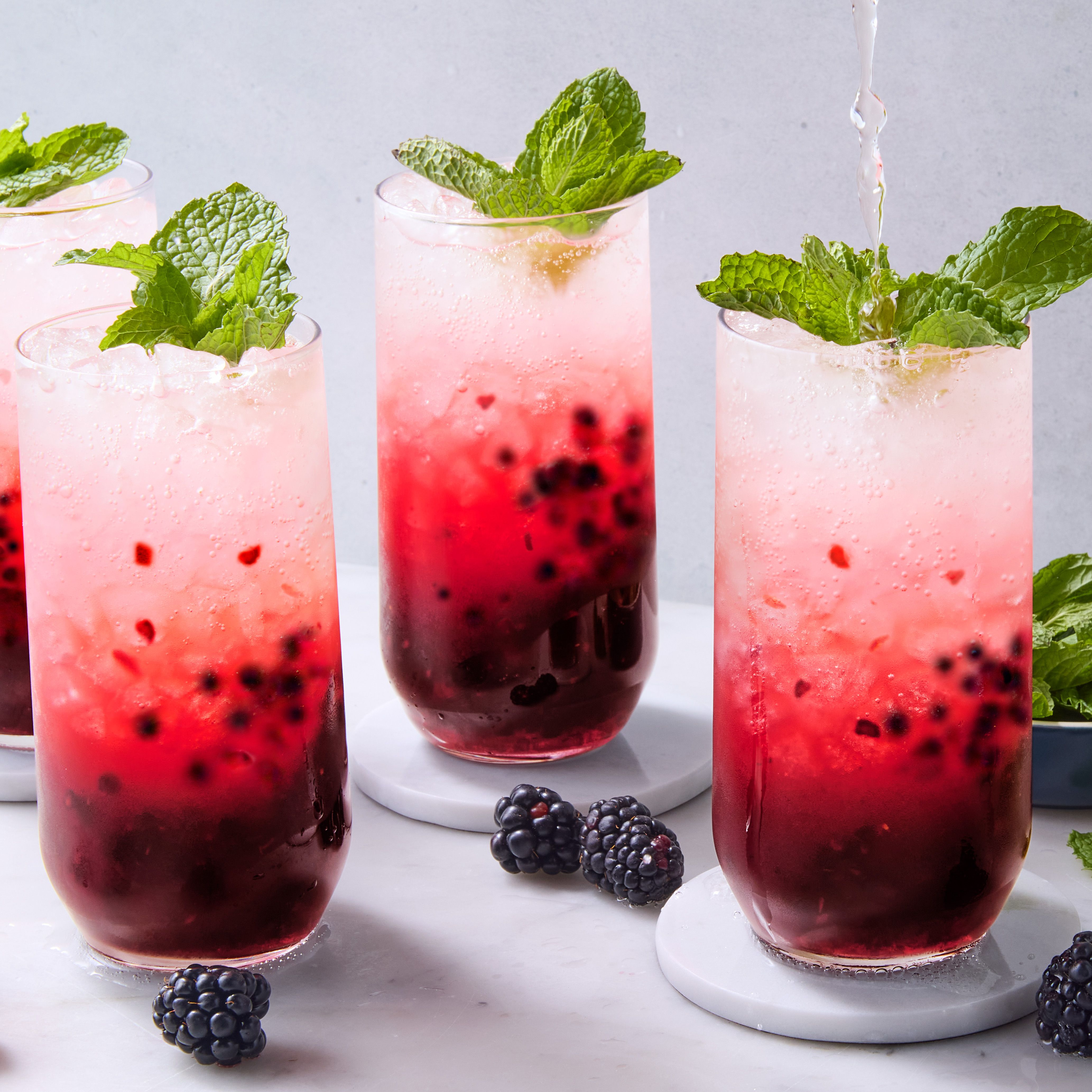Blackberry Virgin Mojito