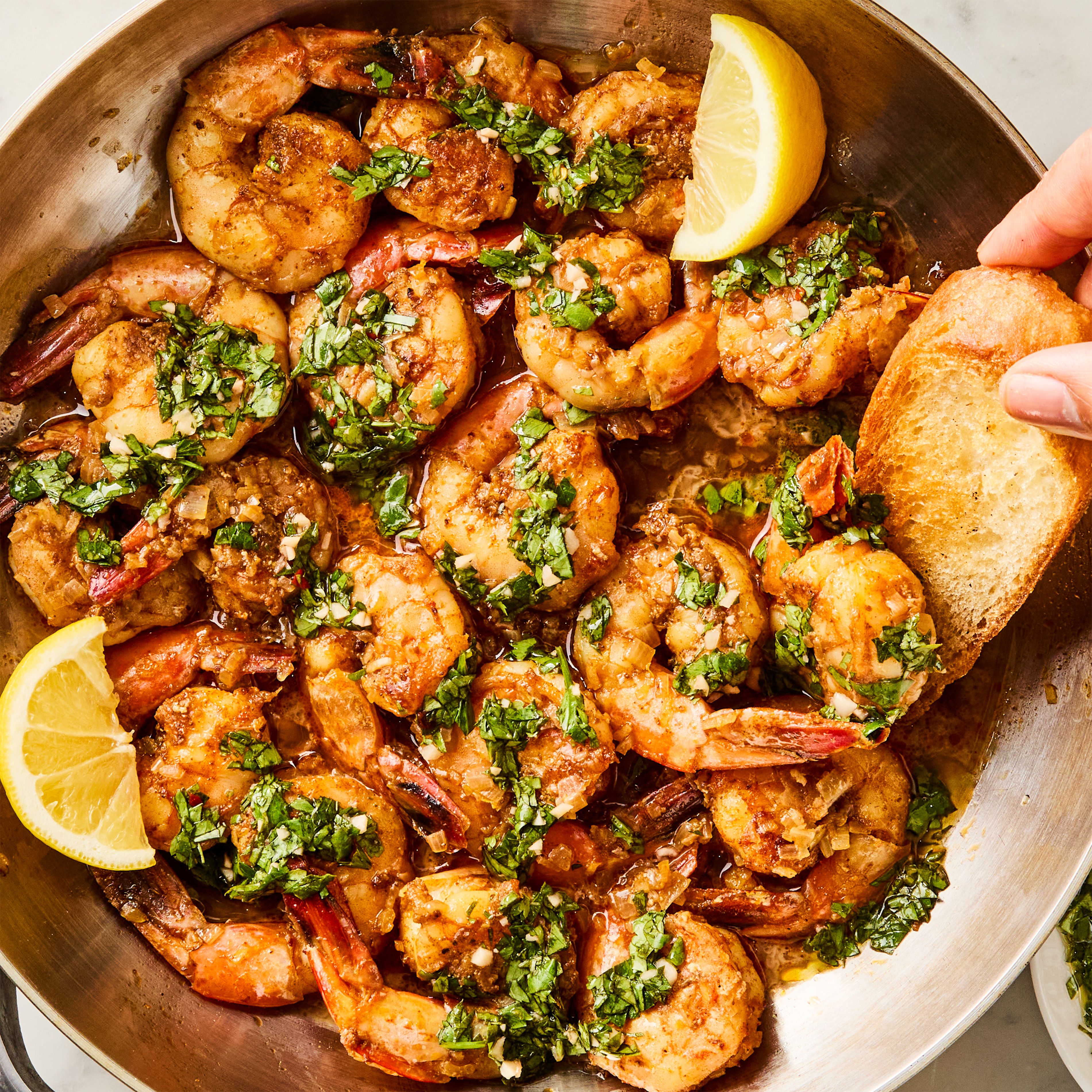 One-Pan Chimichurri Shrimp