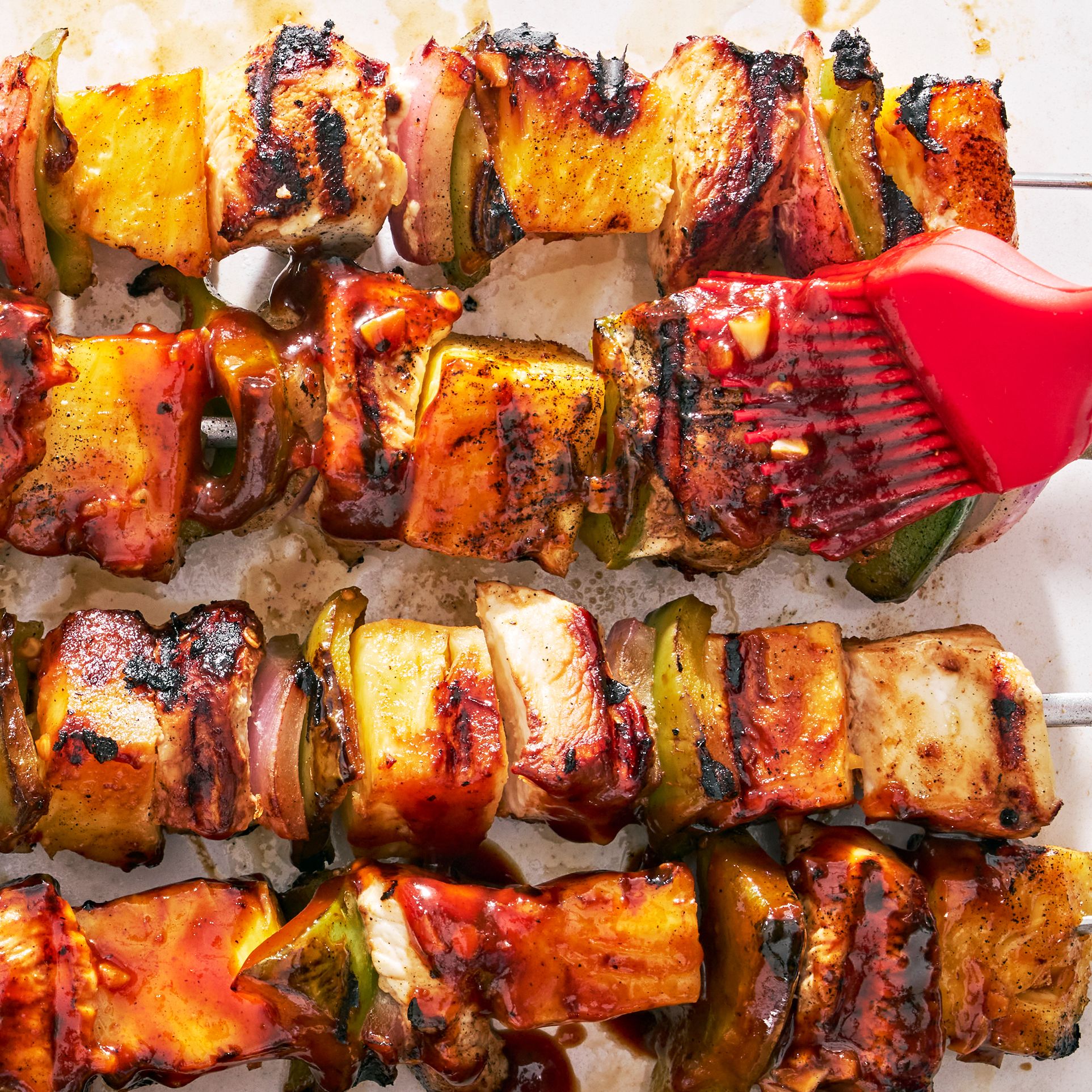 Hawaiian Chicken Skewers