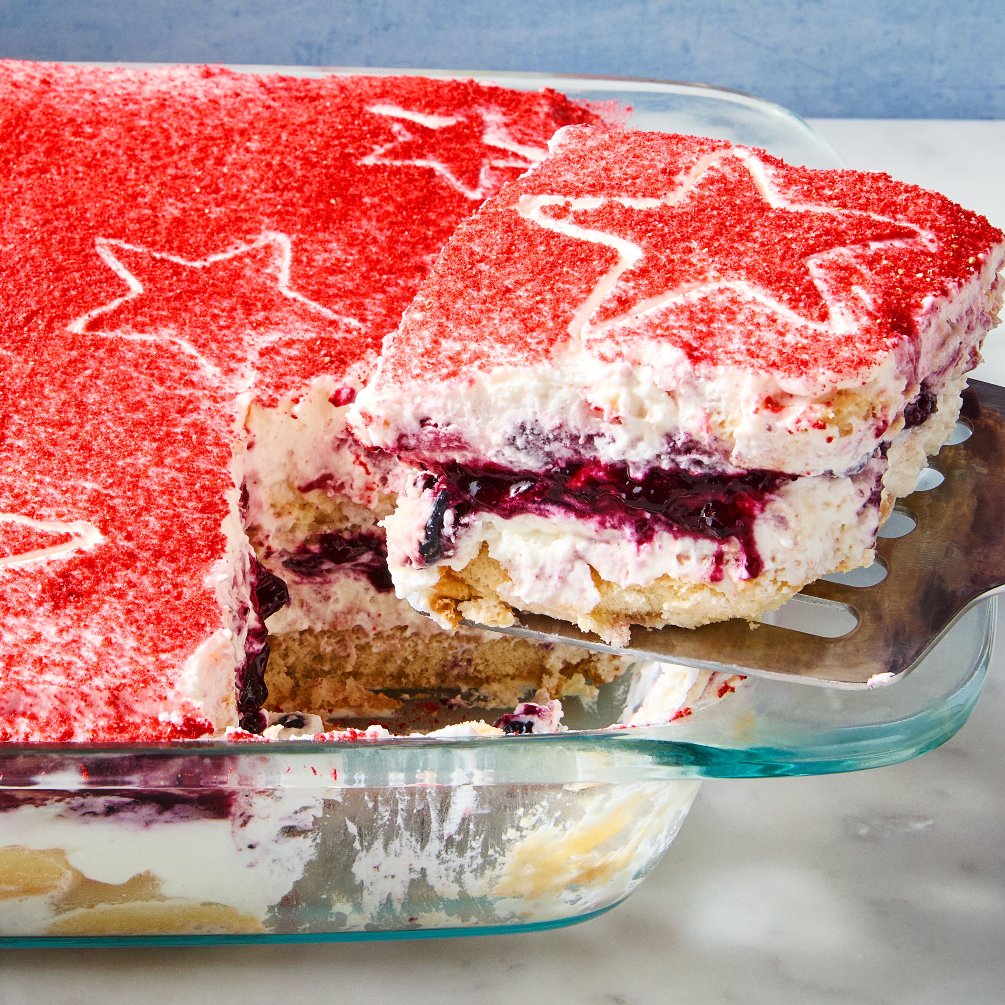 Red, White & Blue Tiramisu Is Our Most-Requested Fourth Of July Dessert
