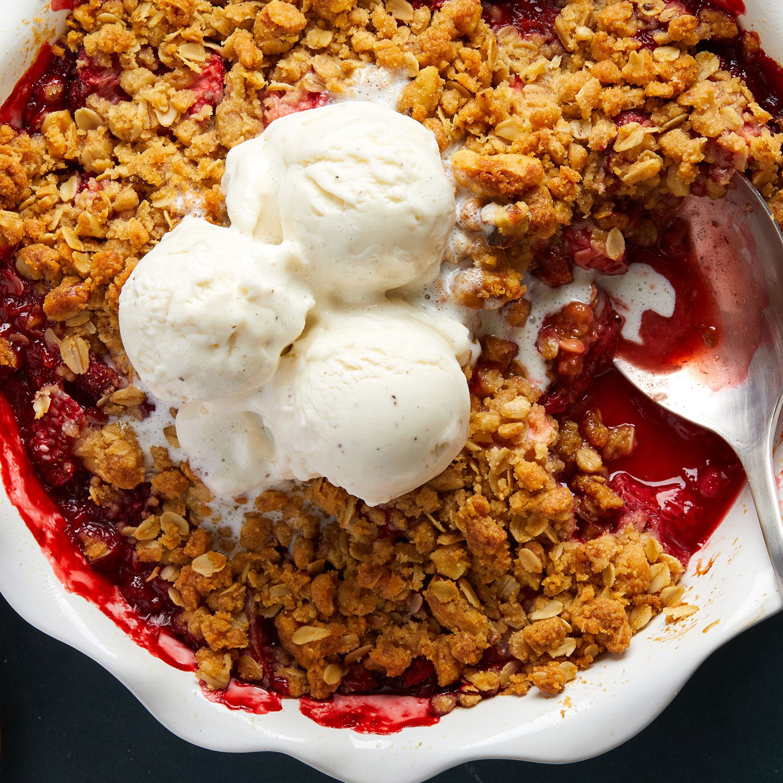 Strawberry Crisp