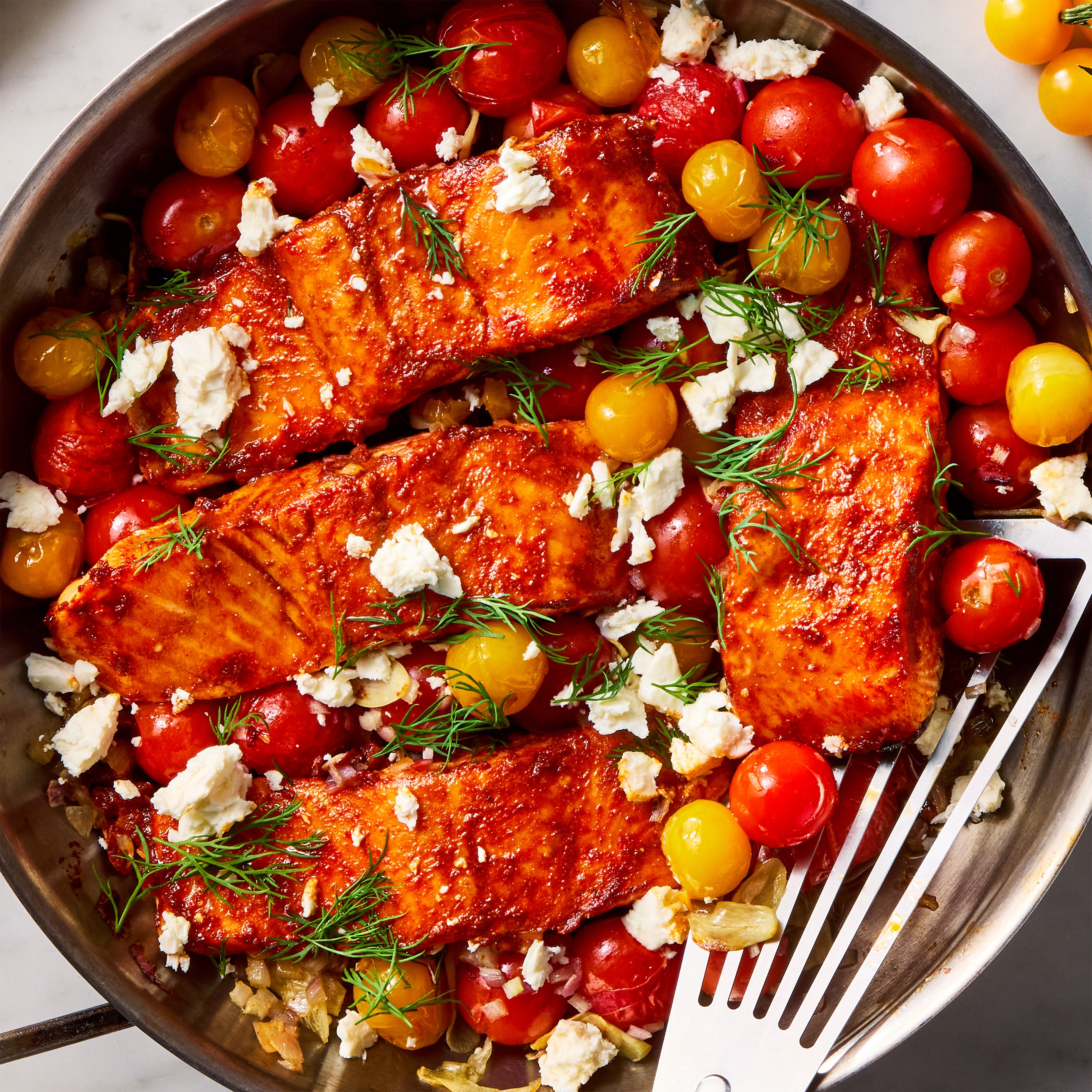 Summer Salmon Skillet