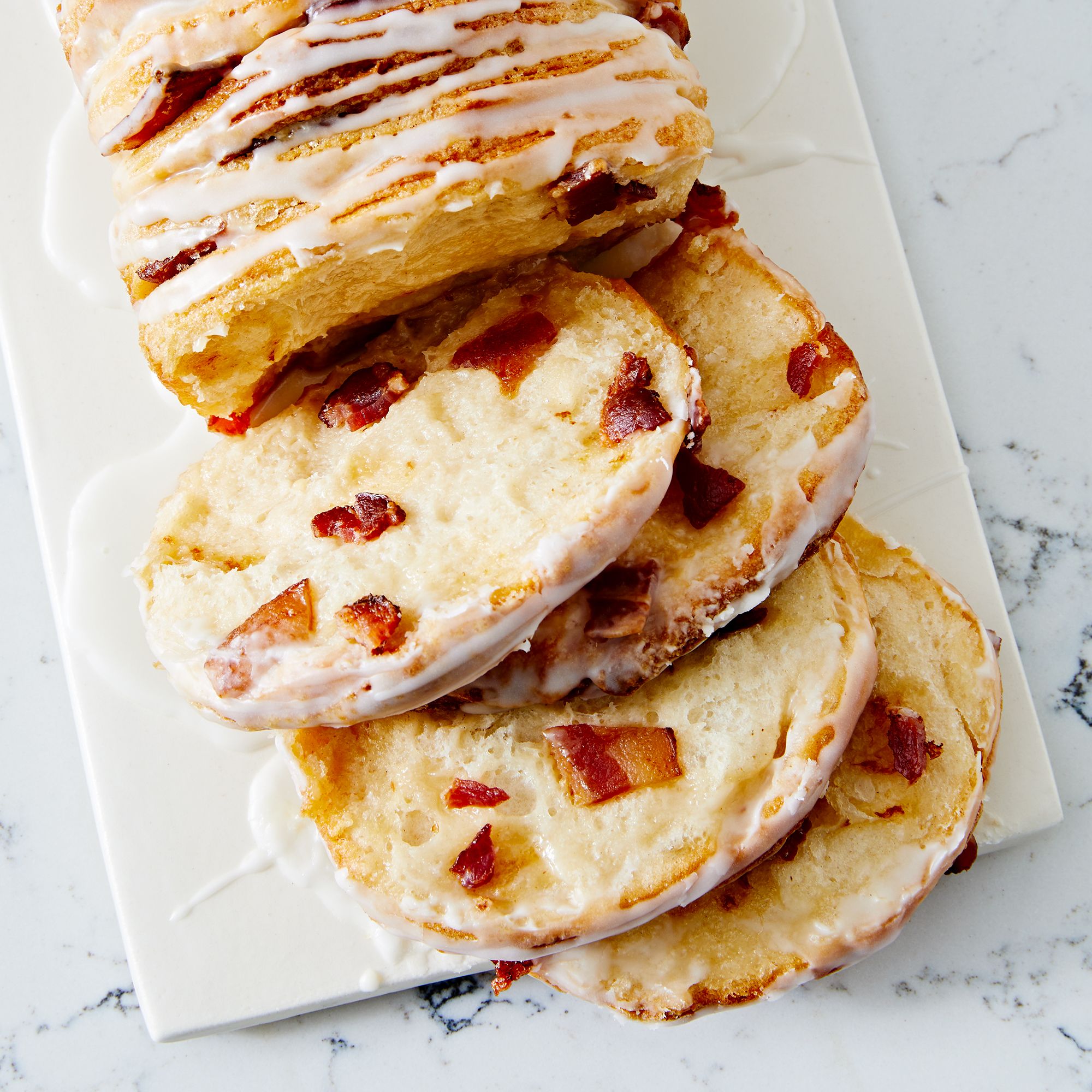 Maple Bacon Pull-Apart Bread