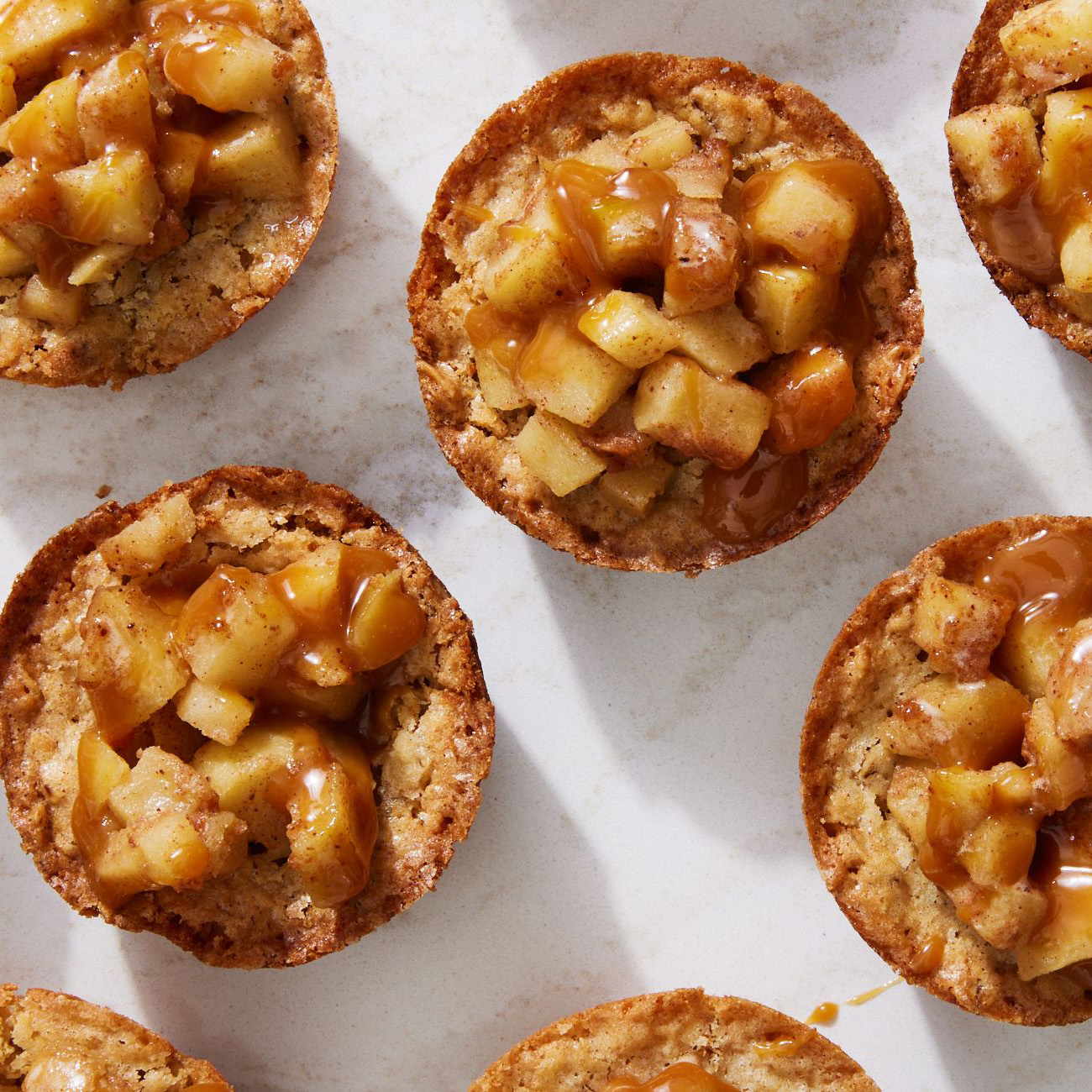 Apple Crisp Cookie Cups