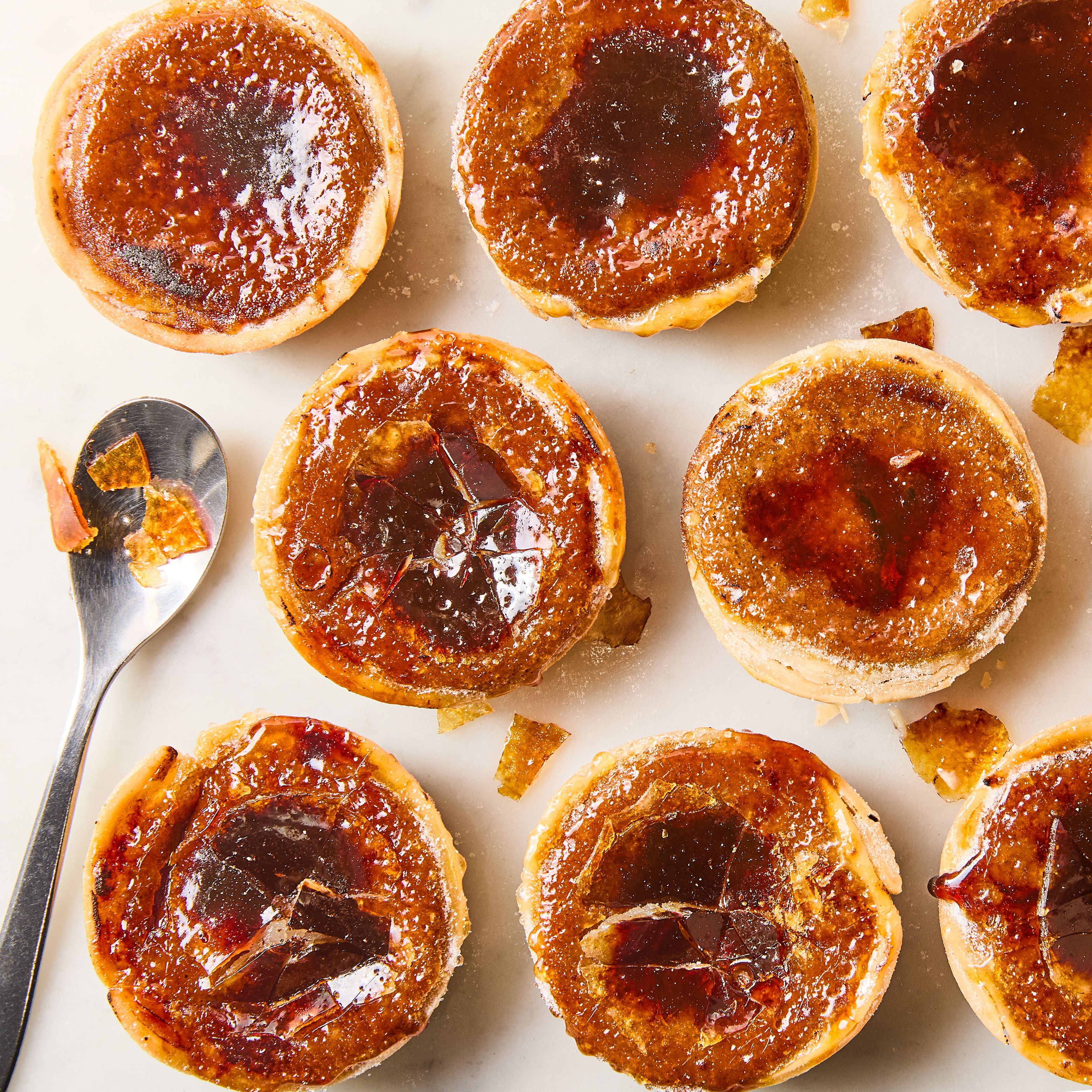 Mini Crème Brûlée Pumpkin Pies