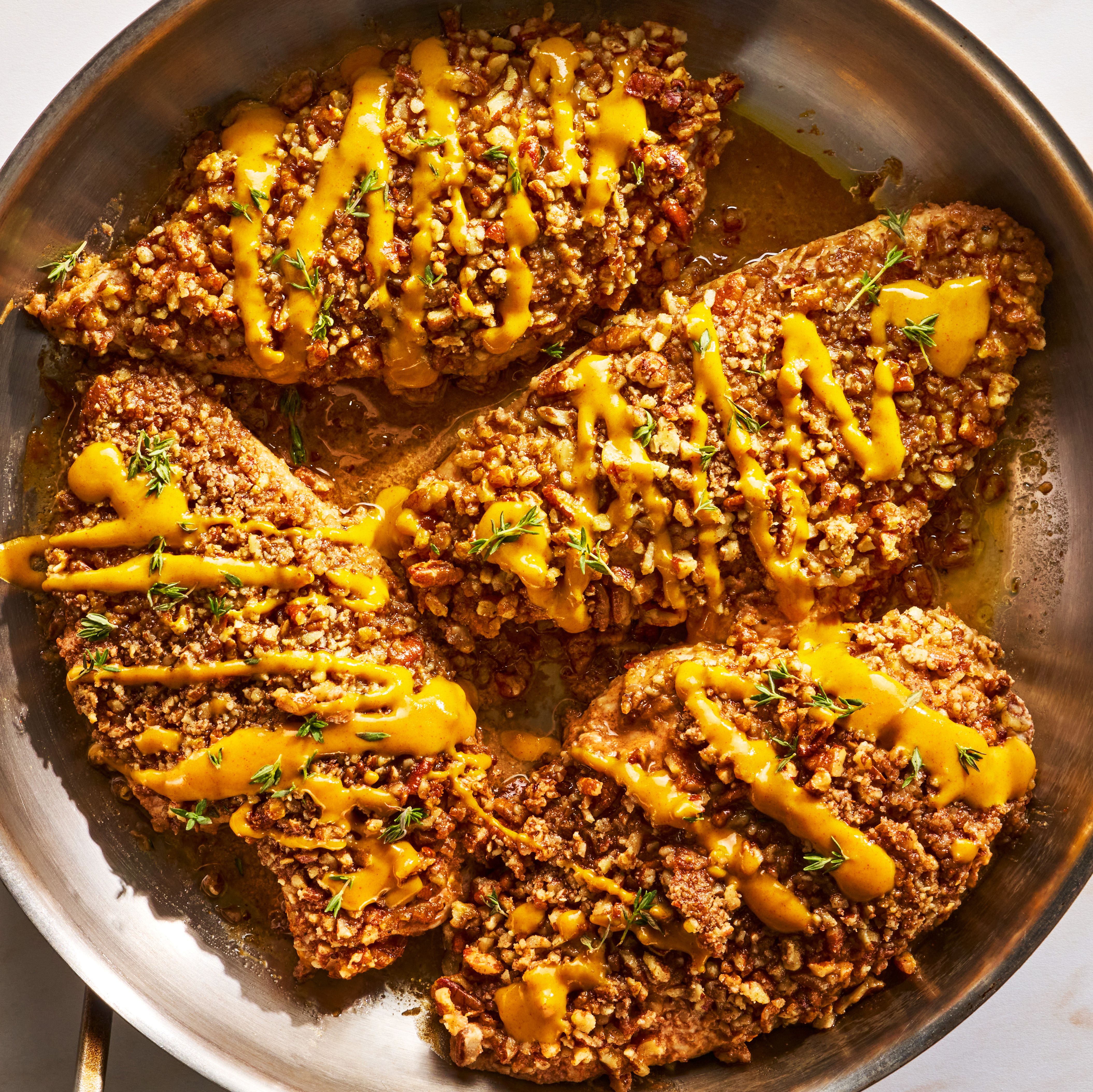 Maple Pecan-Crusted Chicken Maple Pecan-Crusted Chicken