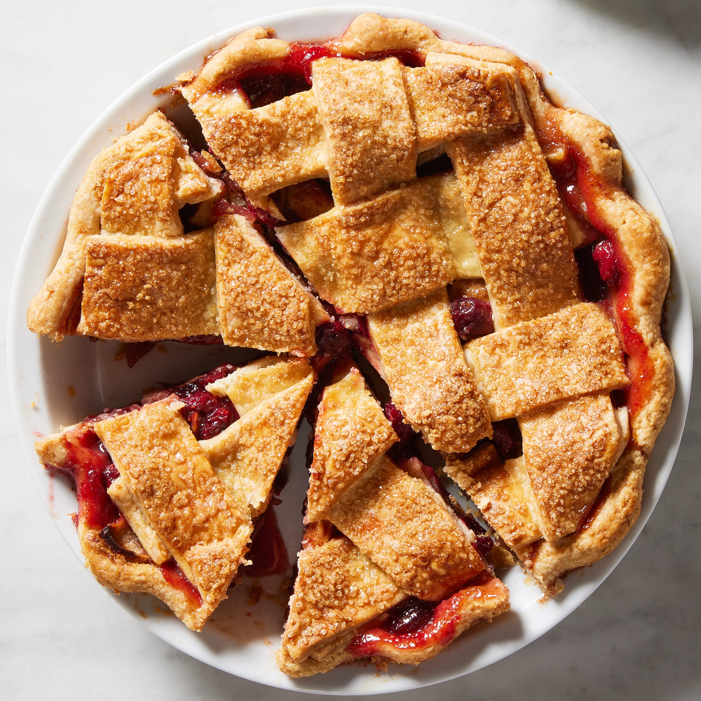 Cranberry Apple Pie
