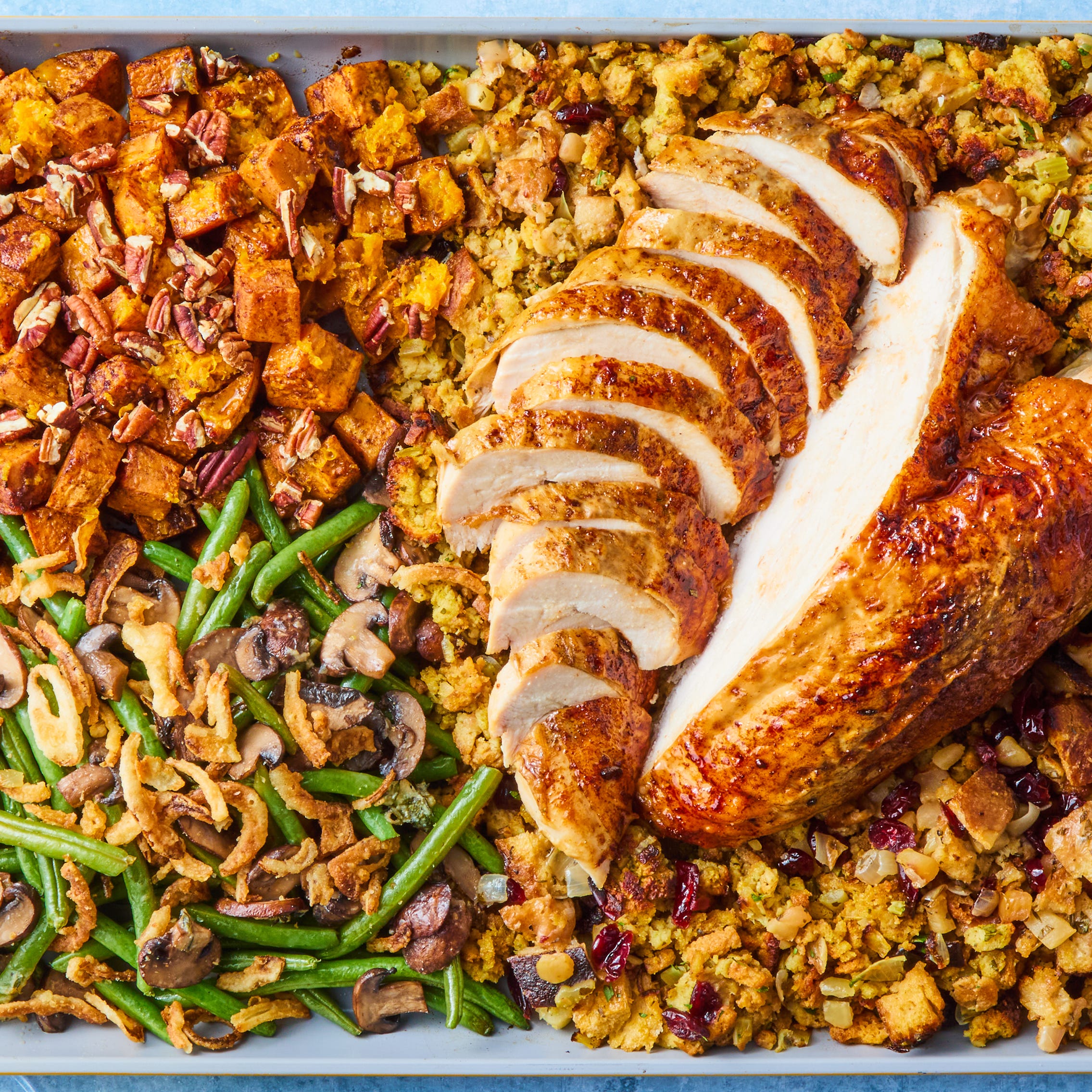 Sheet-Pan Thanksgiving Dinner Sheet-Pan Thanksgiving Dinner