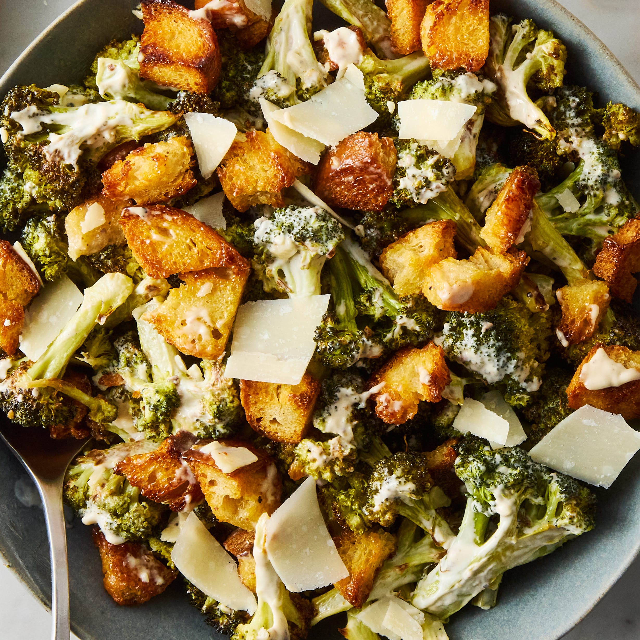 Broccoli Caesar Salad