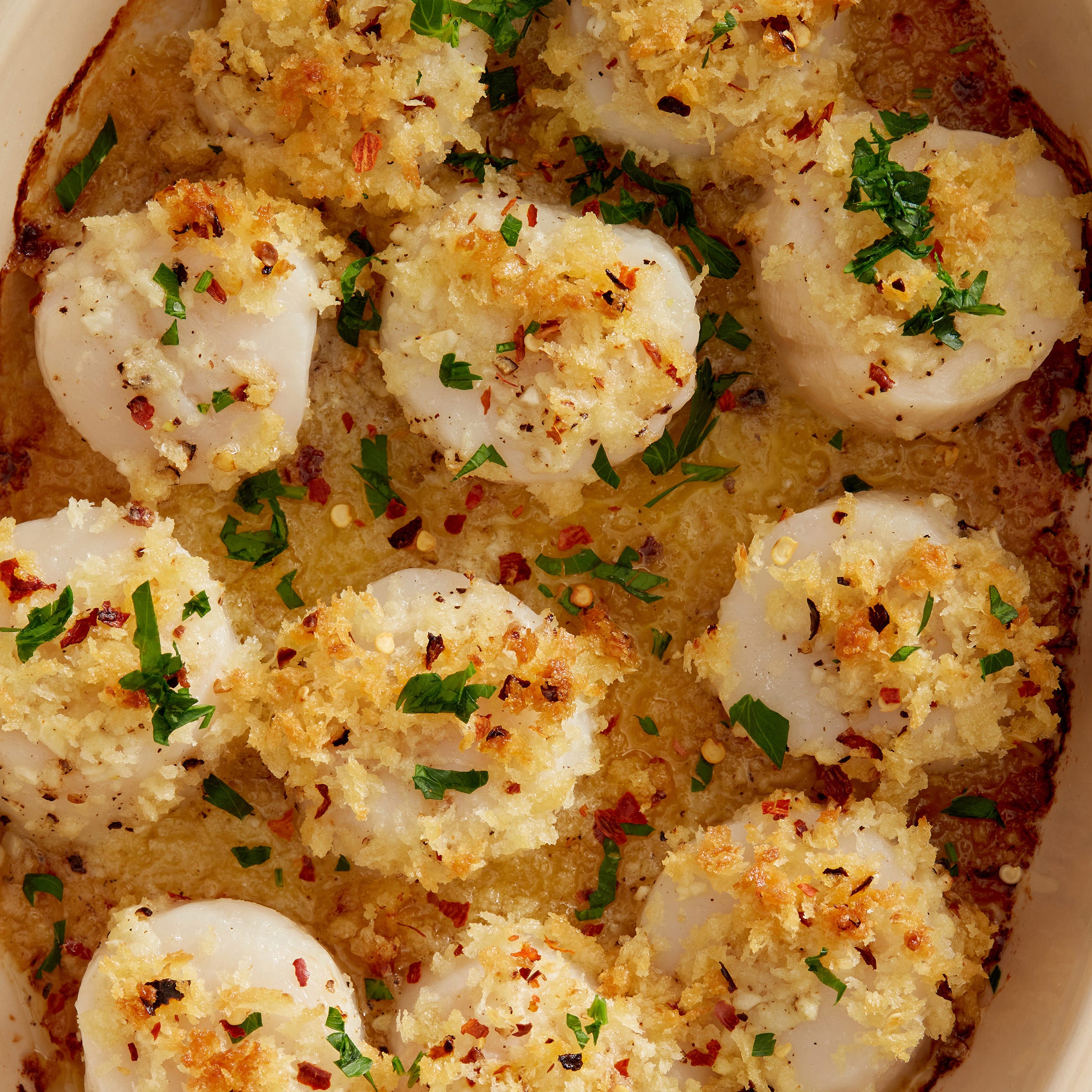 Baked Scallops