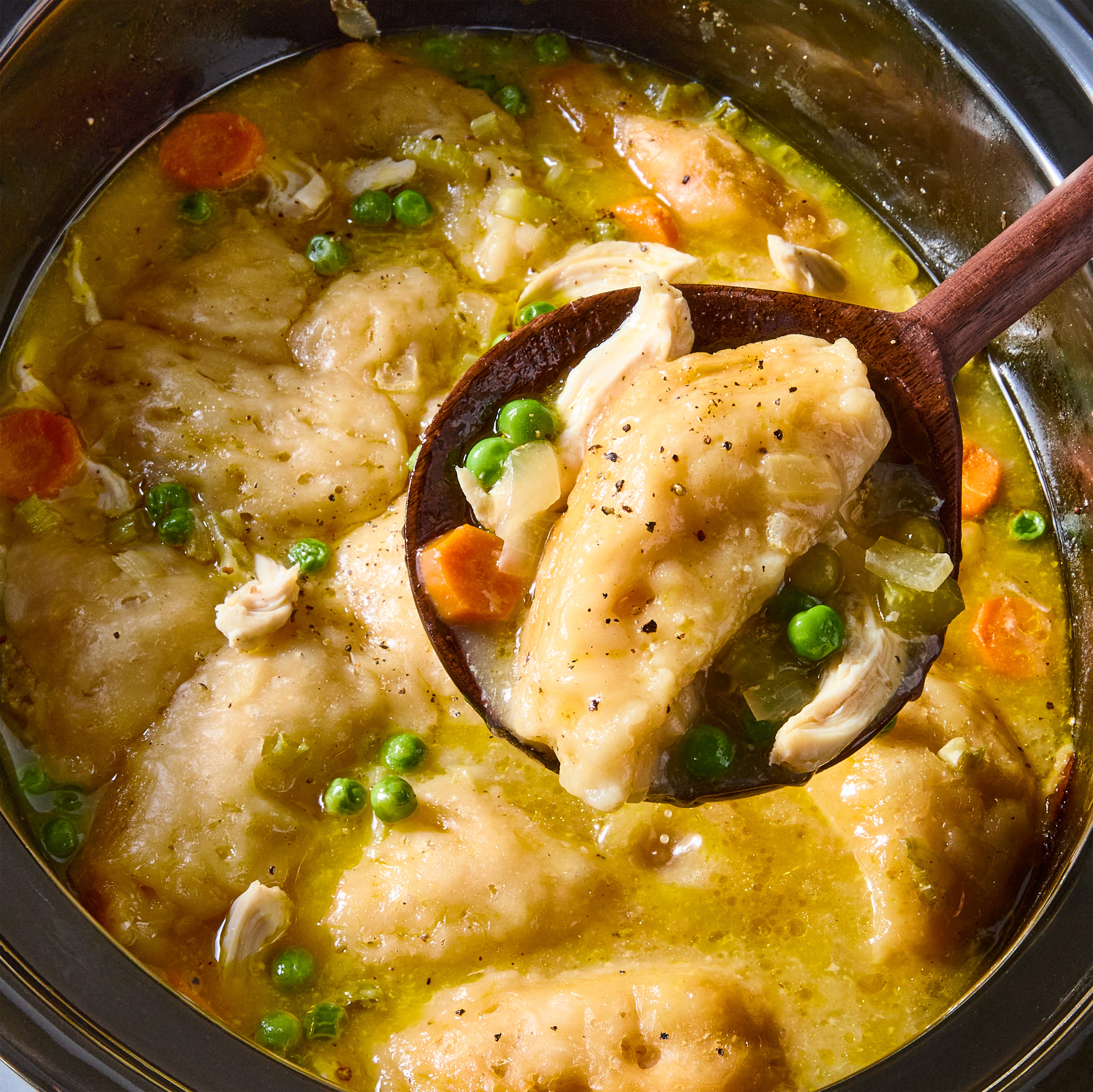 Crock-Pot Chicken & Dumplings