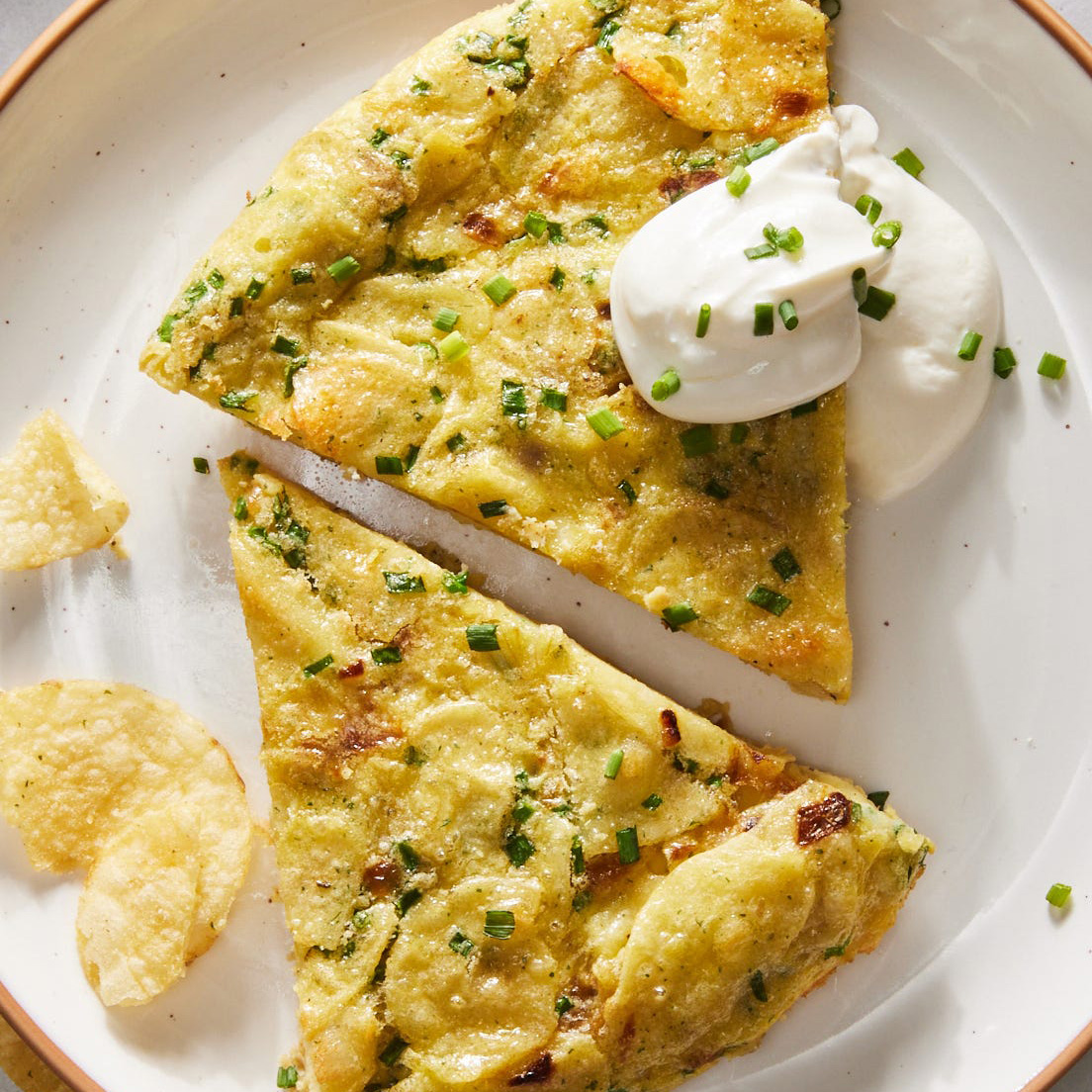 Potato Chip Frittata Potato Chip Frittata