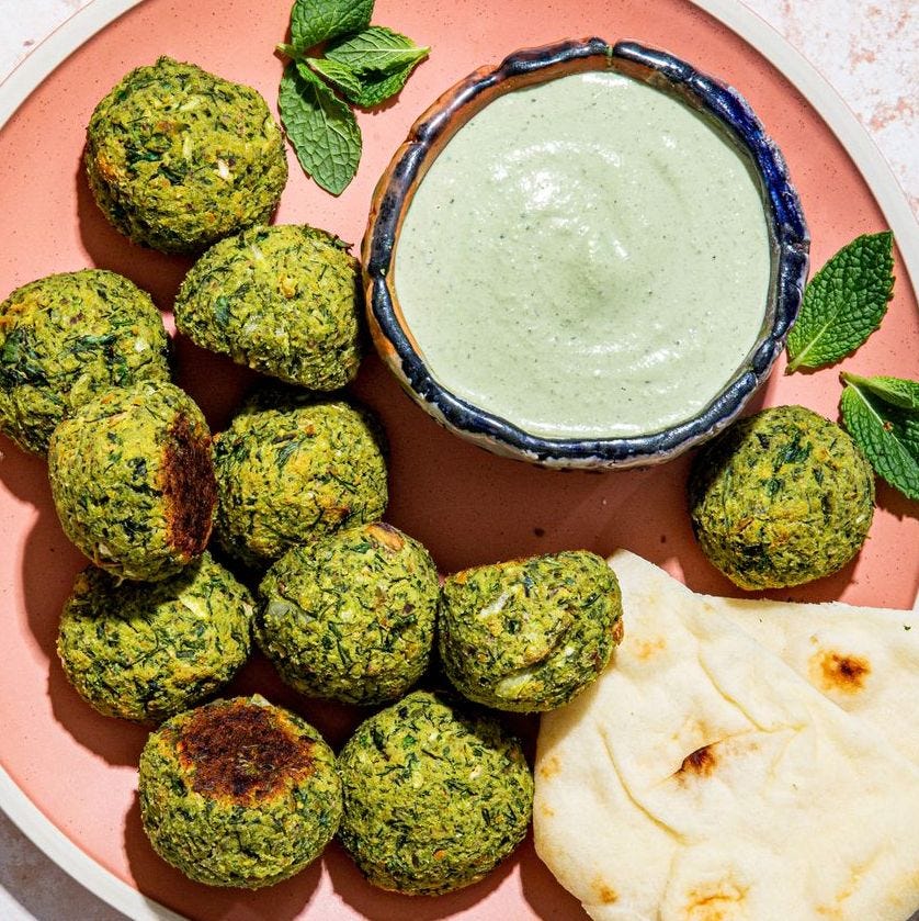 Baked Falafel Bites Baked Falafel Bites