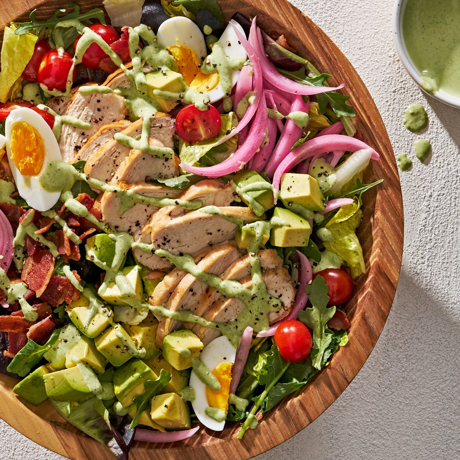 Copycat Panera Green Goddess Cobb Salad