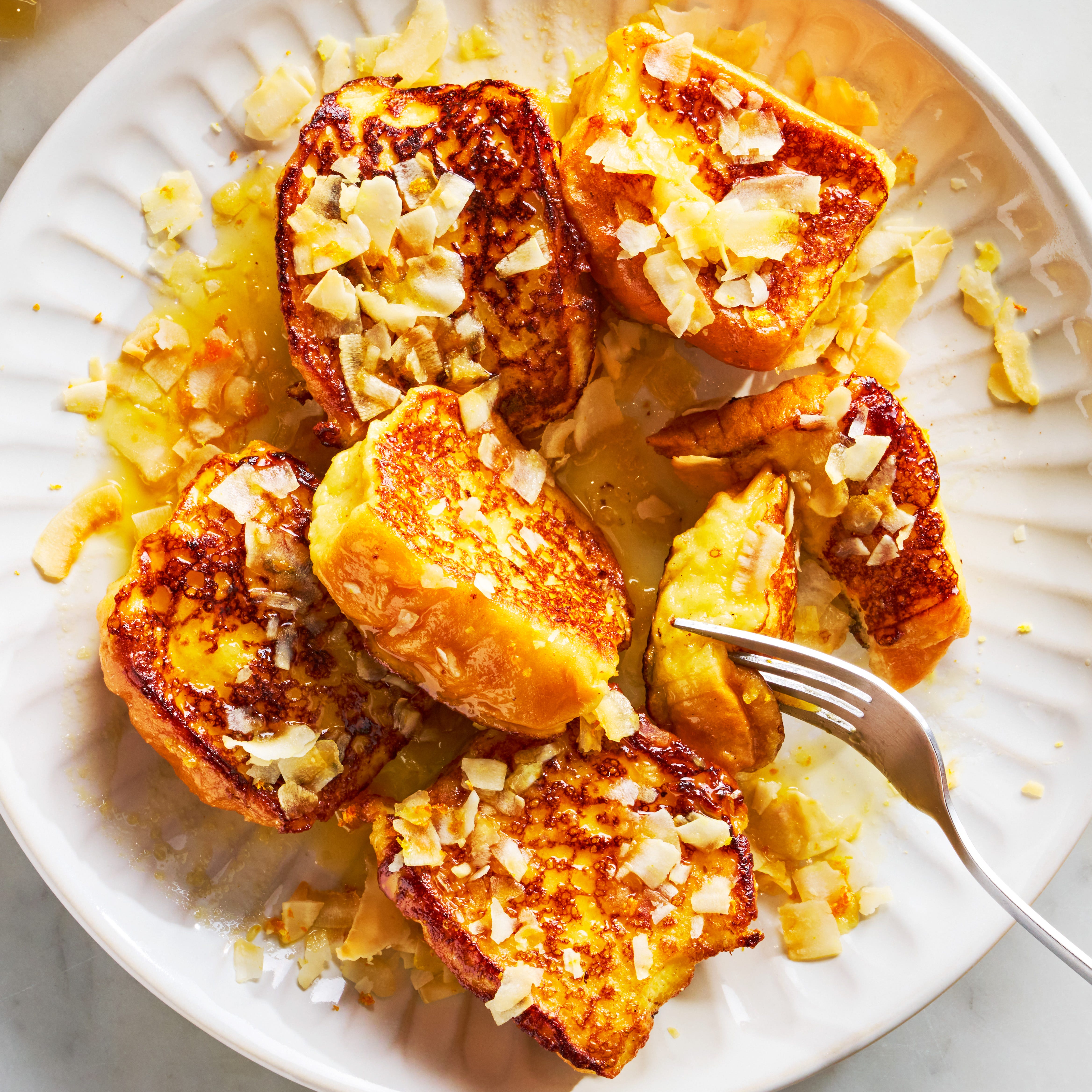 Hawaiian Roll French Toast