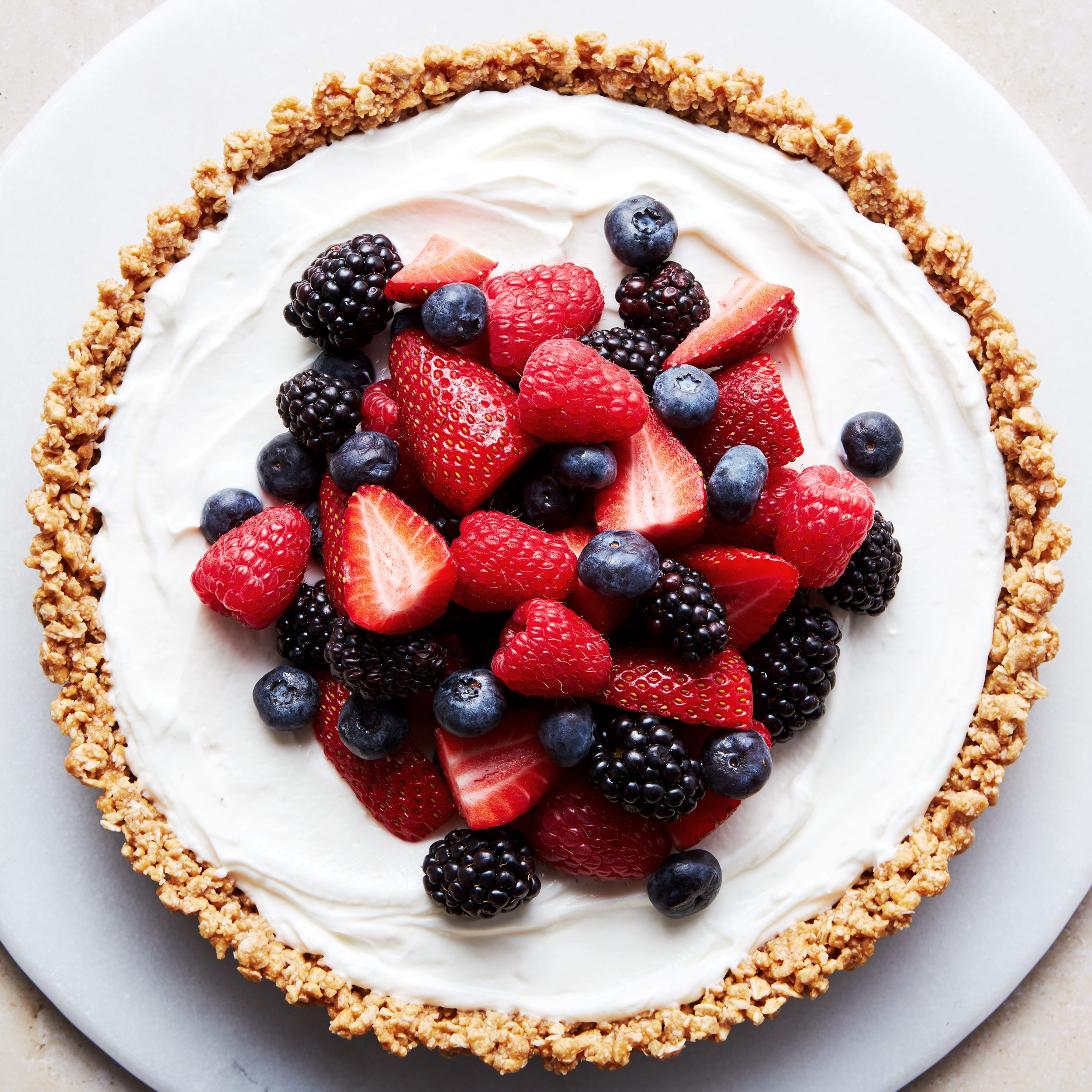 No-Bake Parfait Pie