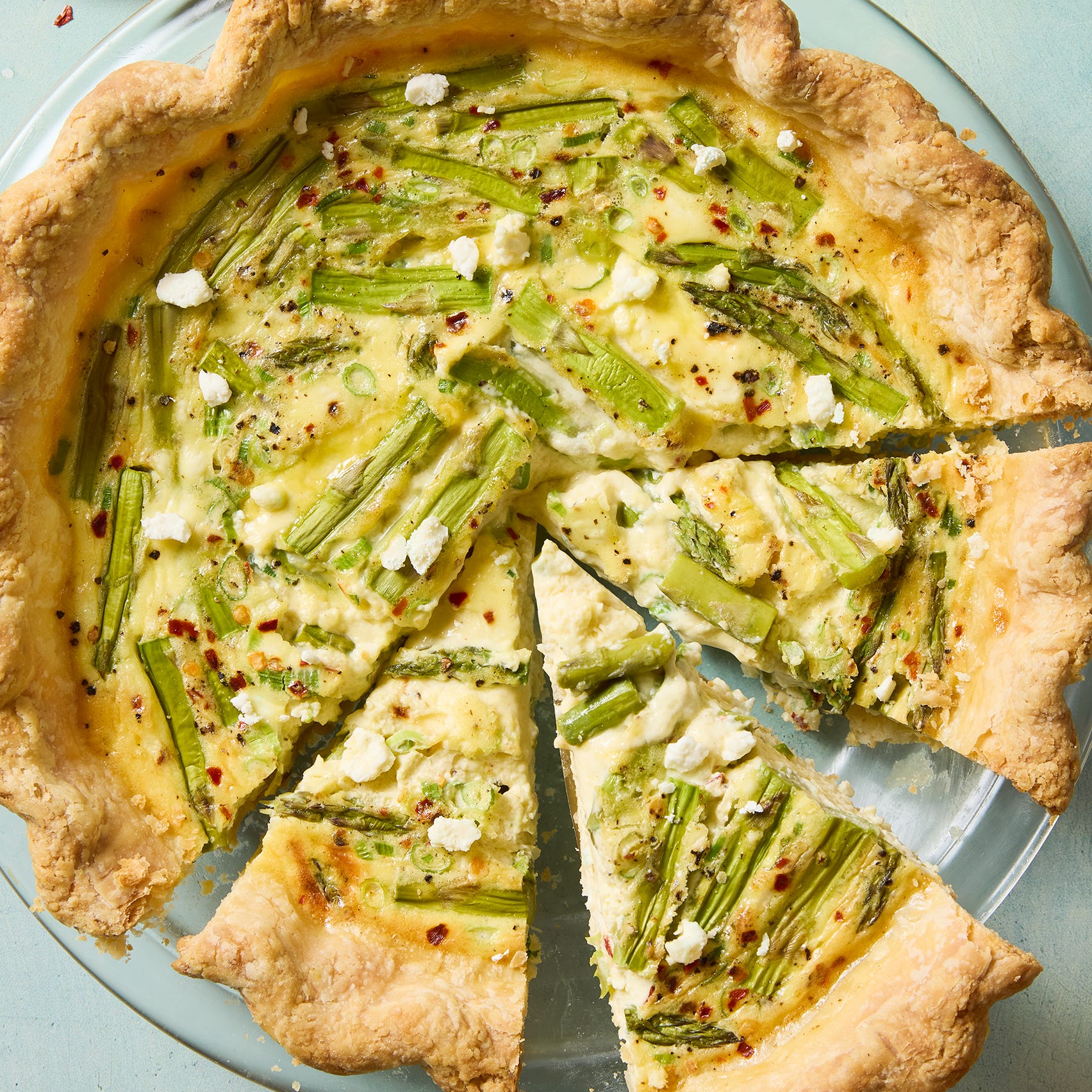 Asparagus Quiche Asparagus Quiche