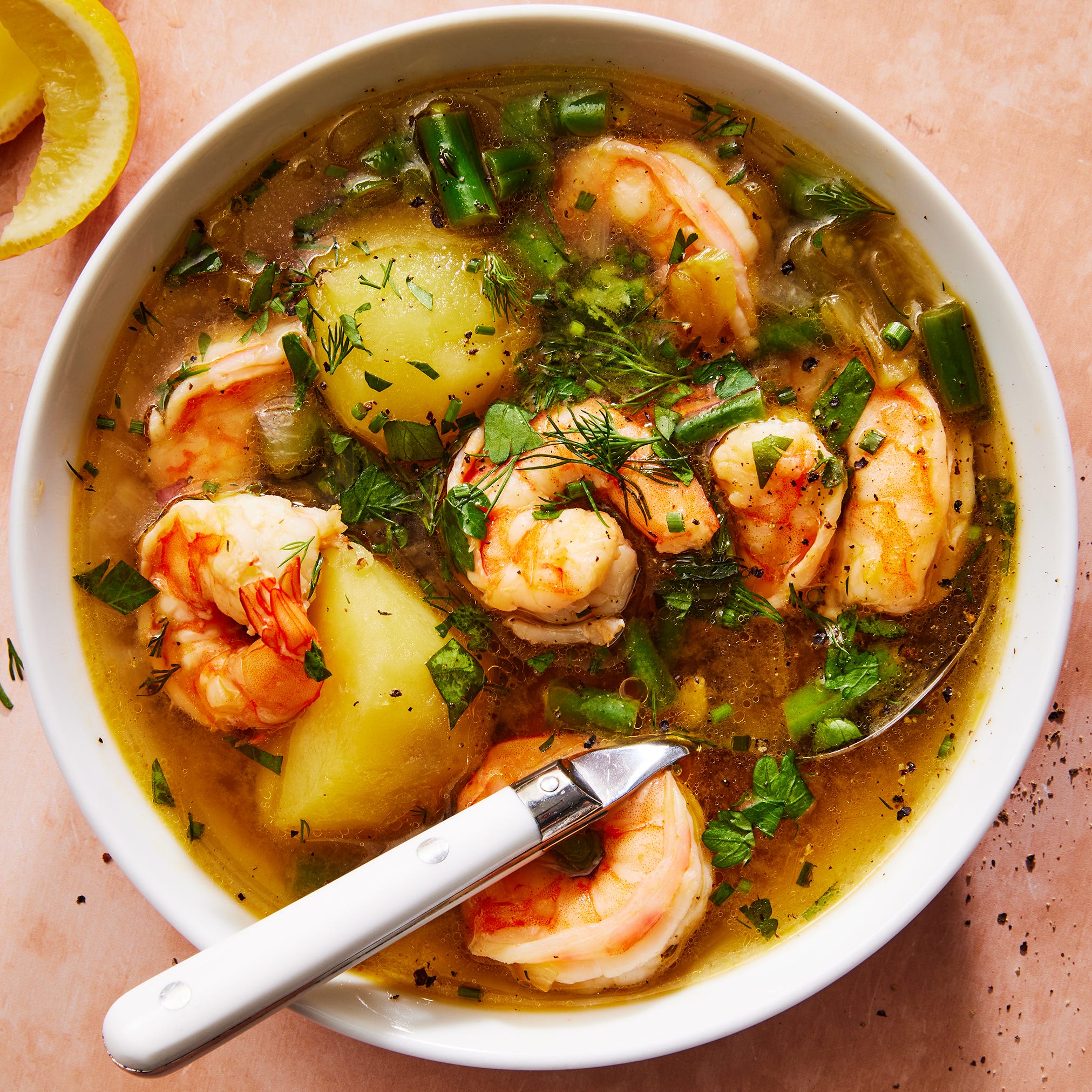 Shrimp & Potato Soup