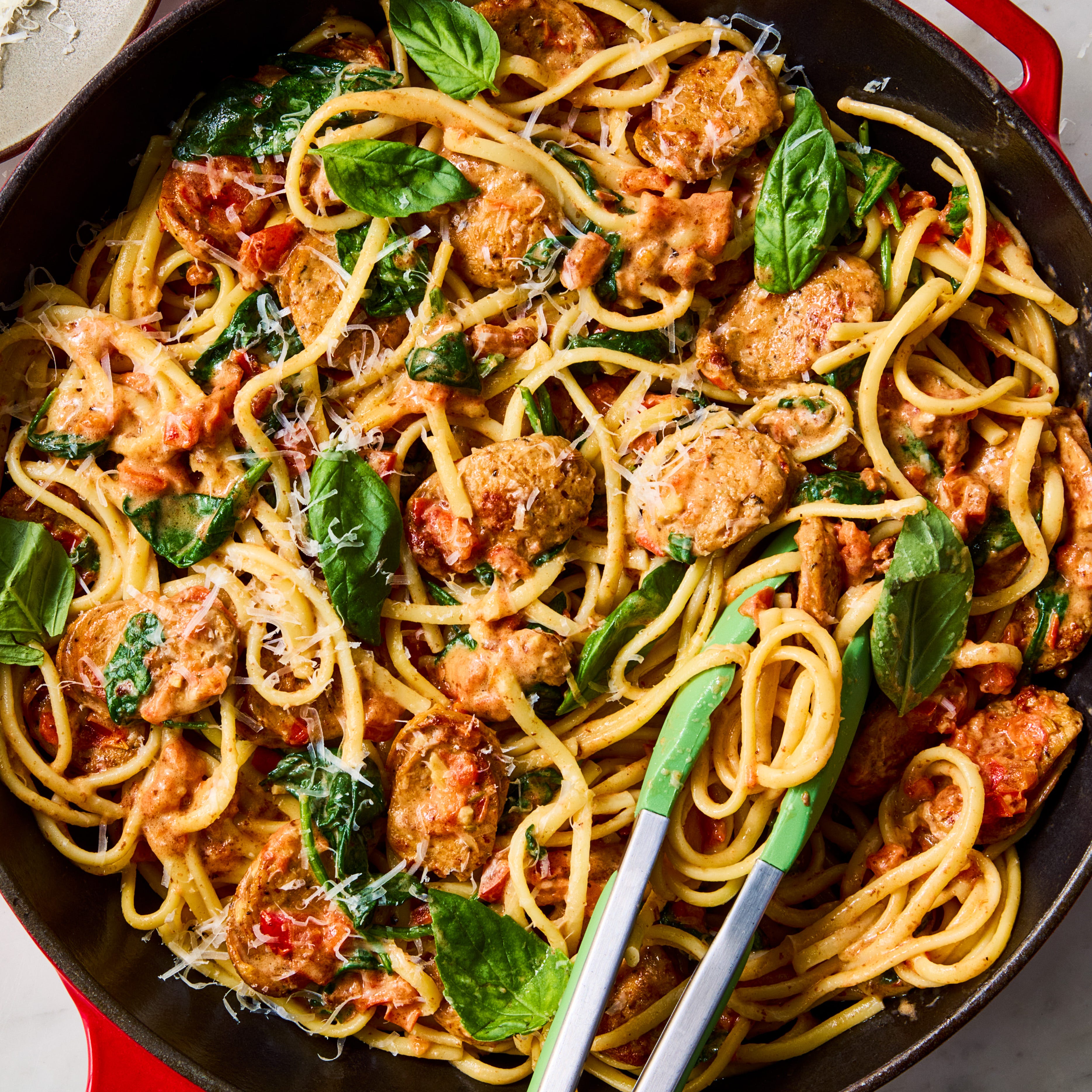 Creamy Tuscan Sausage Pasta Creamy Tuscan Sausage Pasta