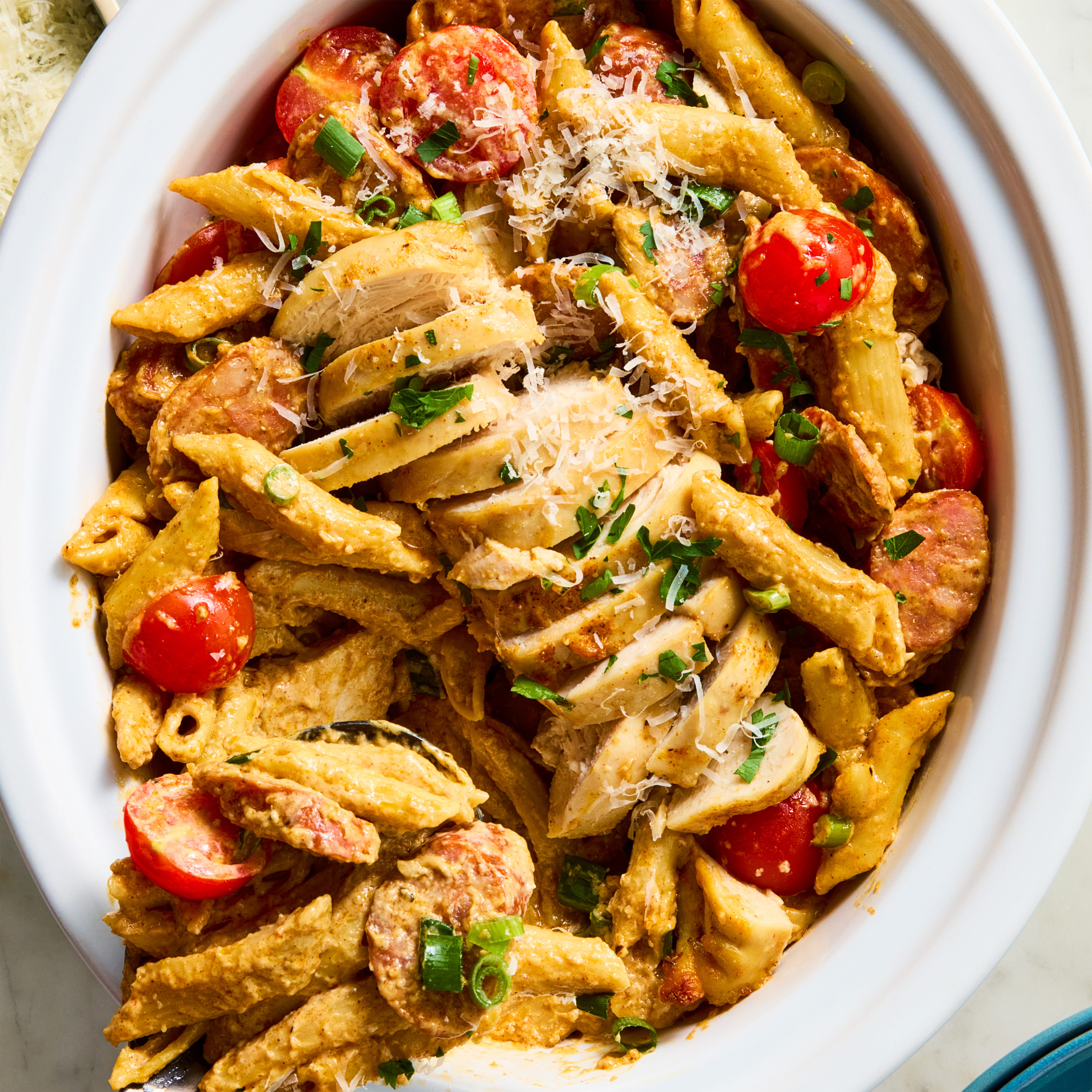 Slow-Cooker Cajun Alfredo Slow-Cooker Cajun Alfredo