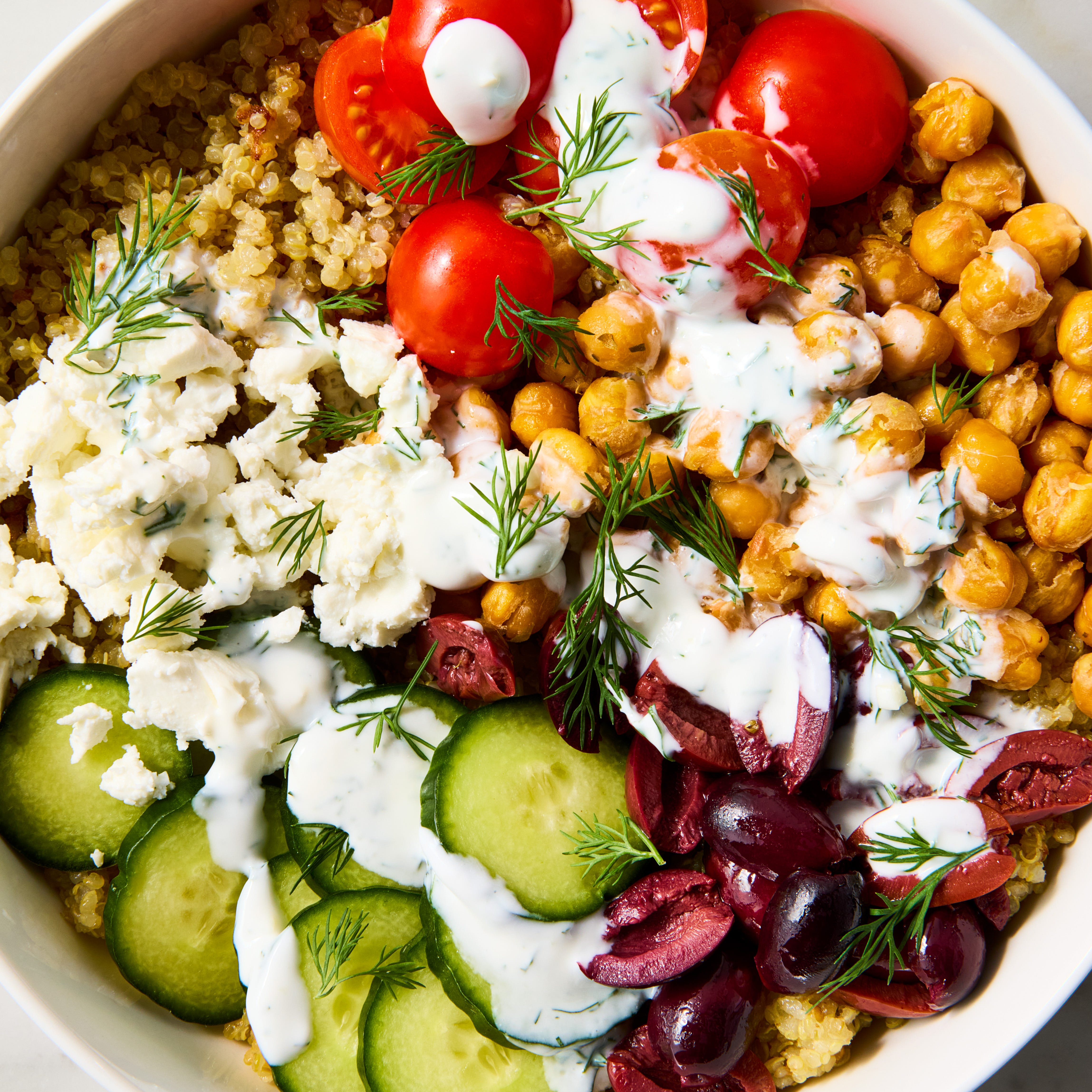 Mediterranean Chickpea Protein Bowl Mediterranean Chickpea Protein Bowl