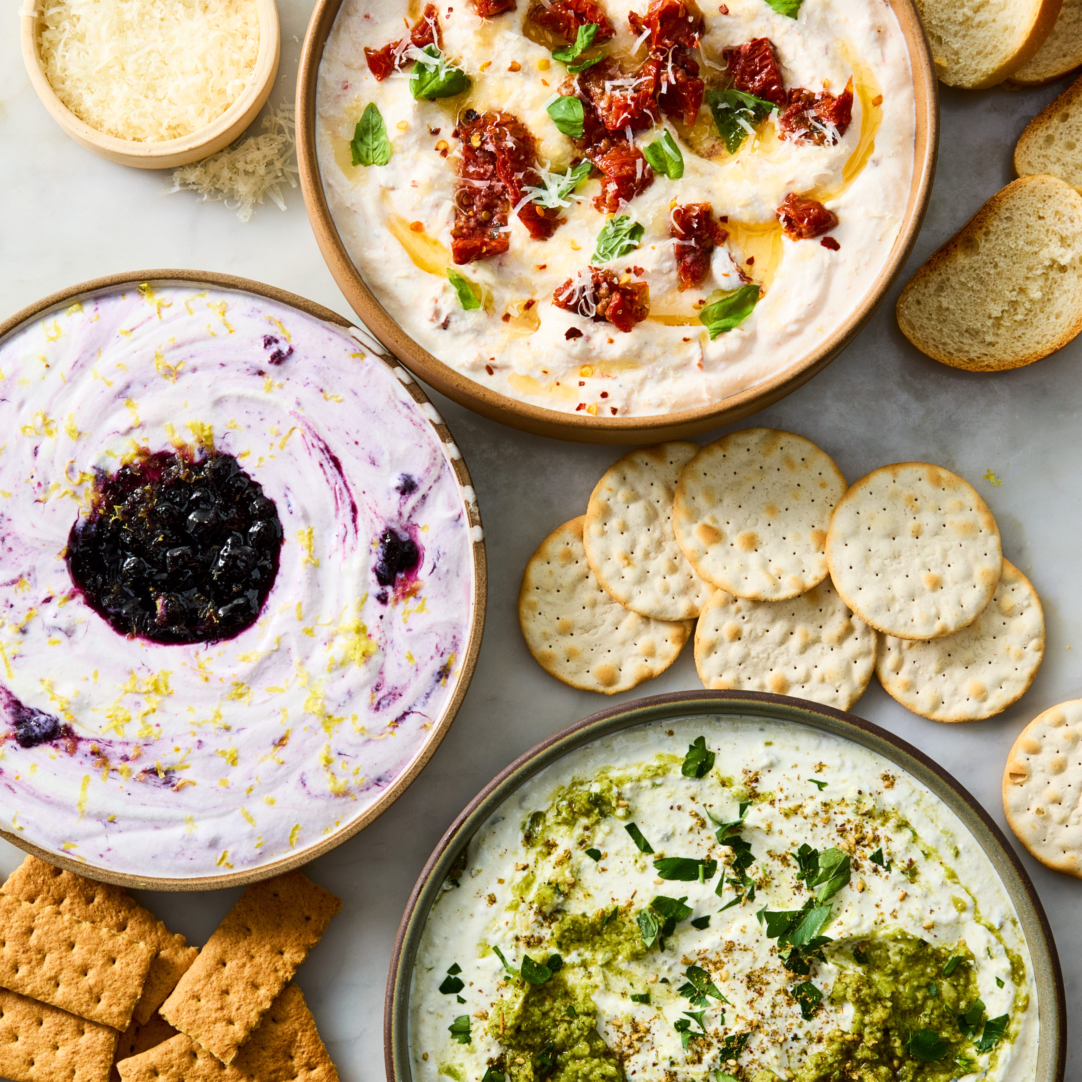 Whipped Cottage Cheese 3 Ways