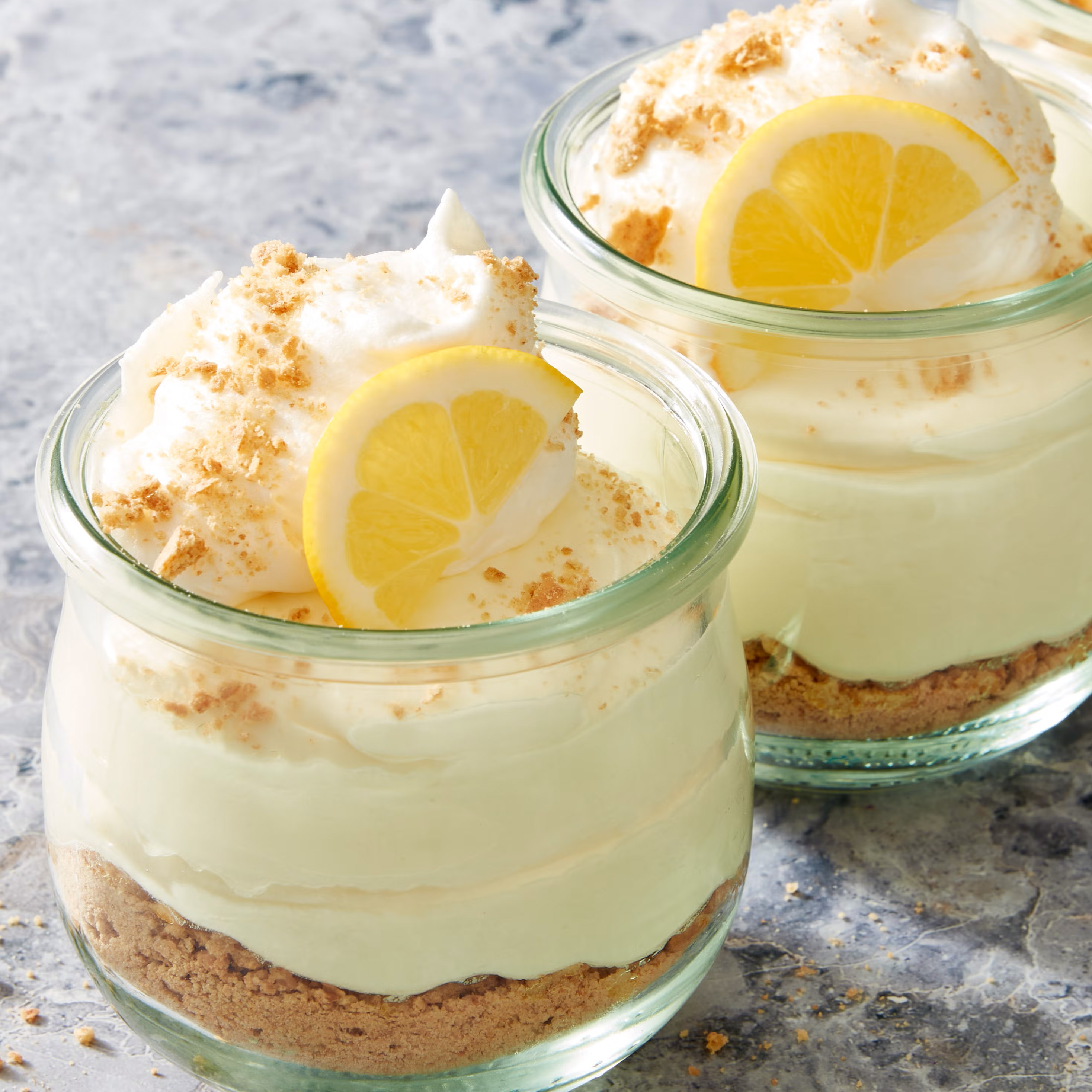 Lemon Cheesecake Mousse Cups