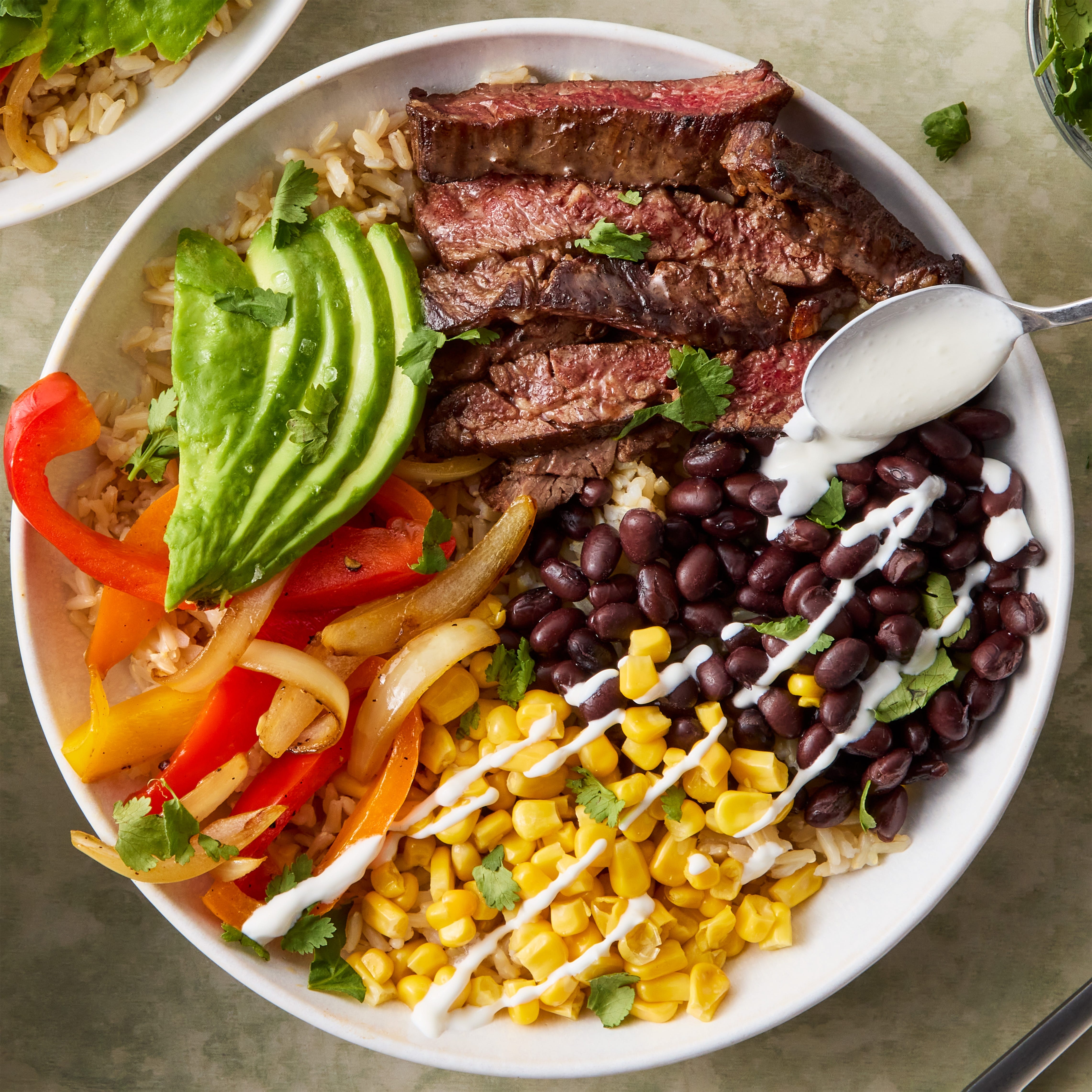 Steak Fajita Power Bowls