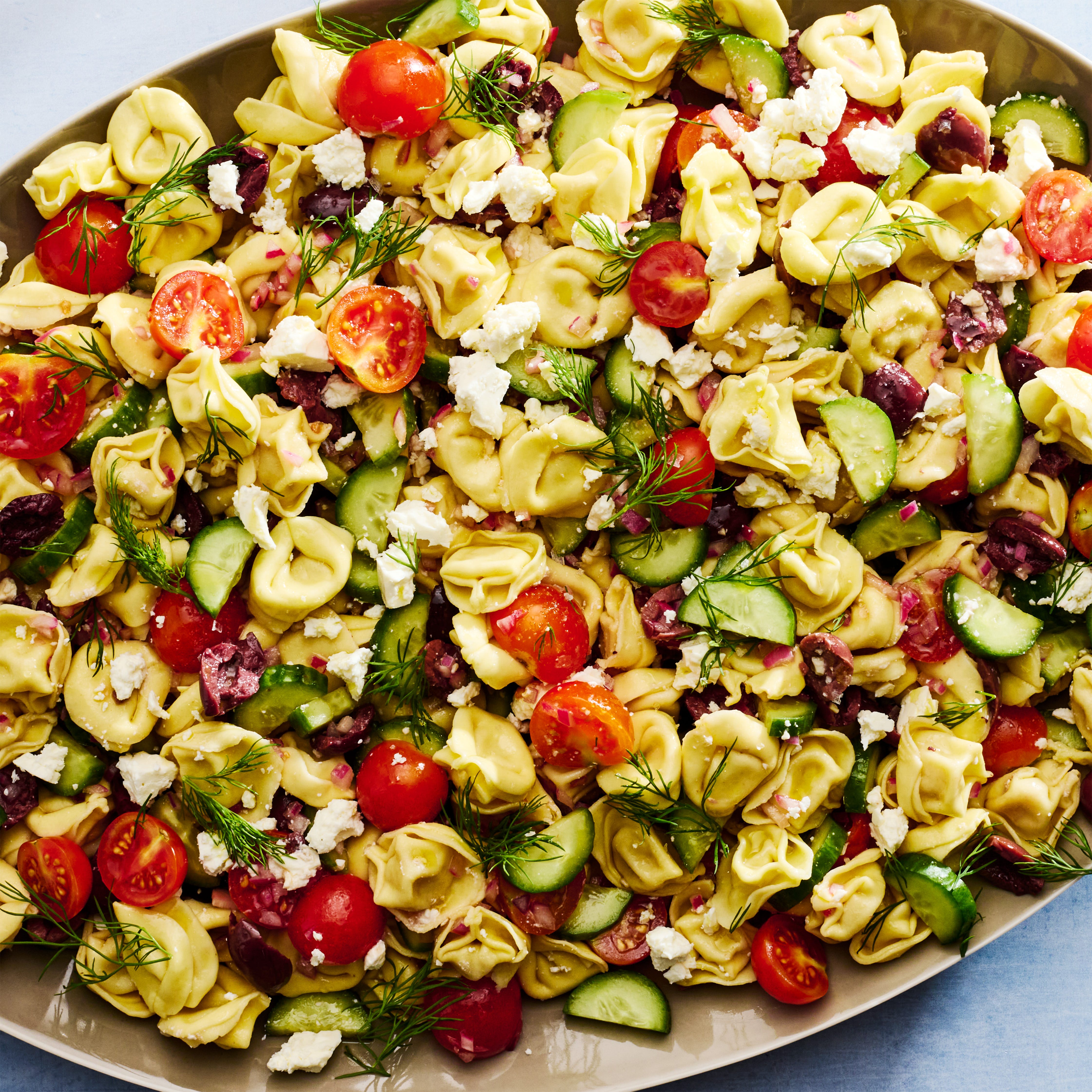 Greek Tortellini Salad Greek Tortellini Salad